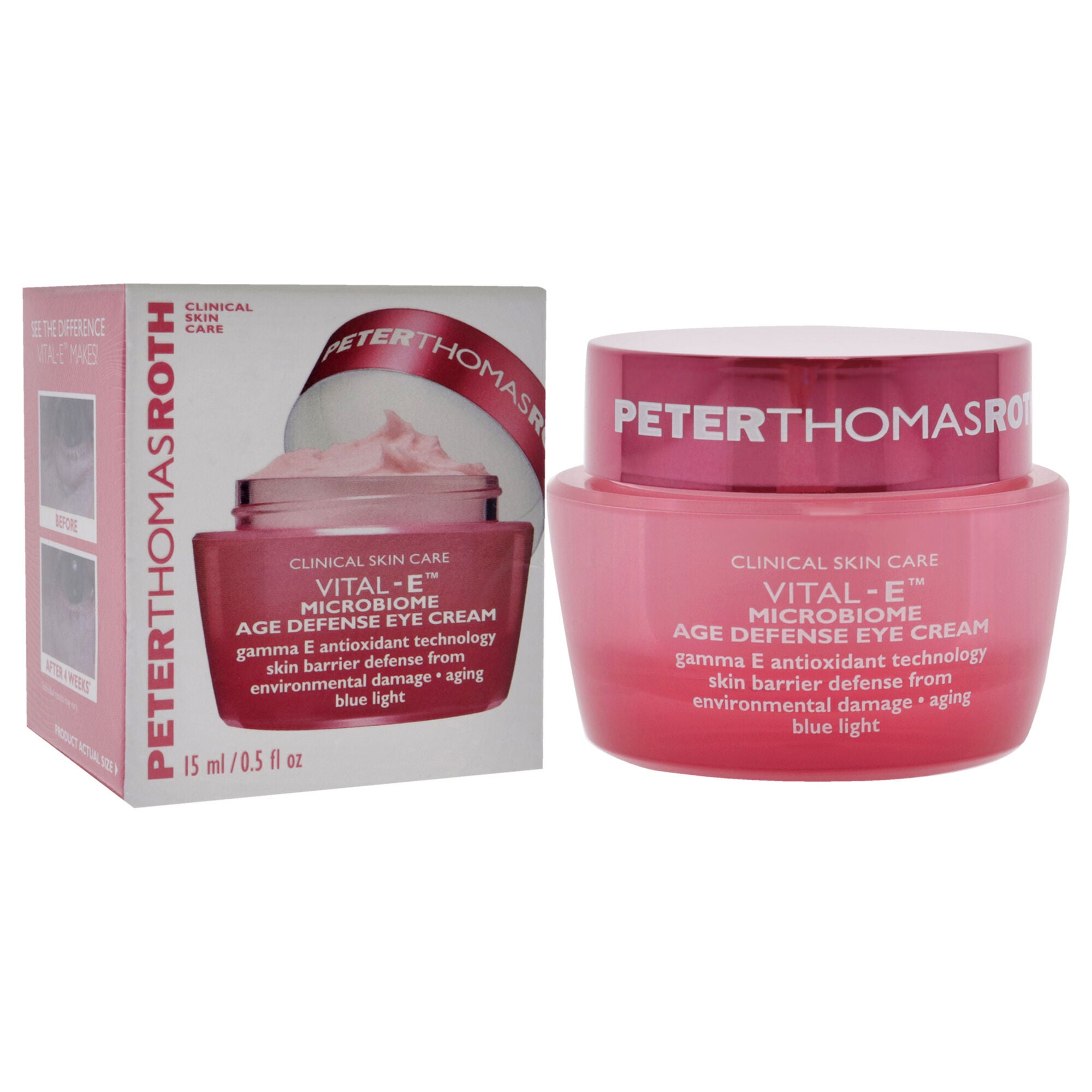 Vital-E Antioxidant Recovery Eye Cream by Peter Thomas Roth for Unisex - 0.5 oz Cream, , alternate image number 6