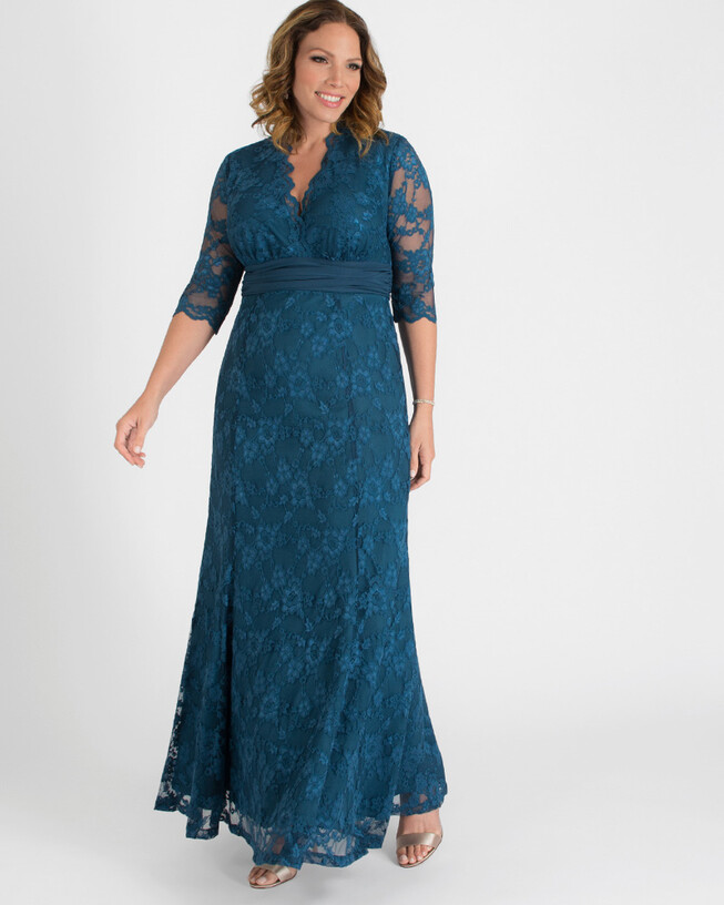 Screen Siren Lace Evening Gown | Catherines