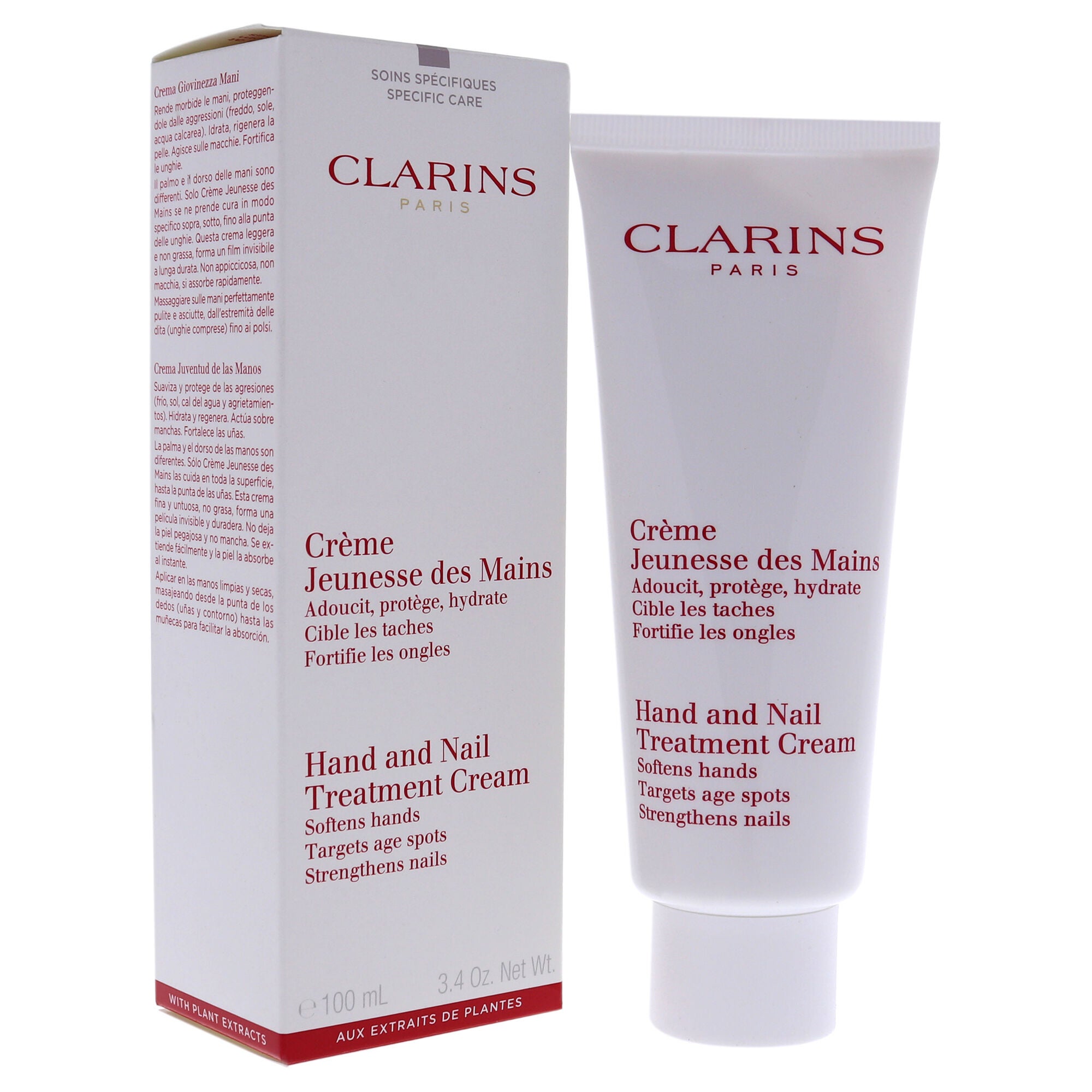 Hand and Nail Treatment Cream by Clarins for Unisex - 3.4 oz Cream, , alternate image number 6