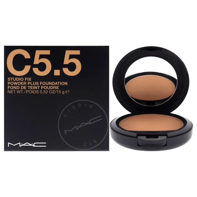 Studio Fix Powder Plus Foundation - C5.5 by MAC for Women - 0.52 oz Foundation, NA, hi-res image number null