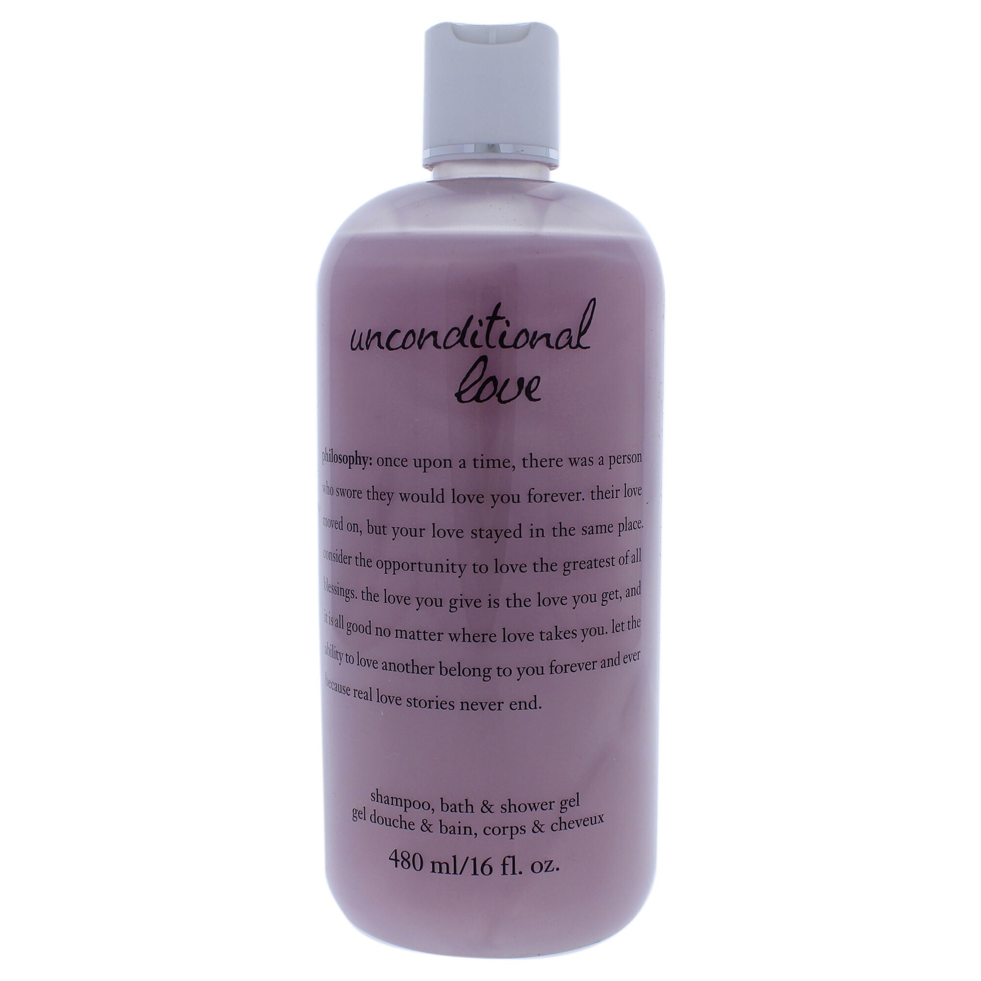 "Unconditional Love Shampoo, Bath & Shower Gel by Philosophy for Unisex - 16 oz Shower Gel", See Description, hi-res image number 0