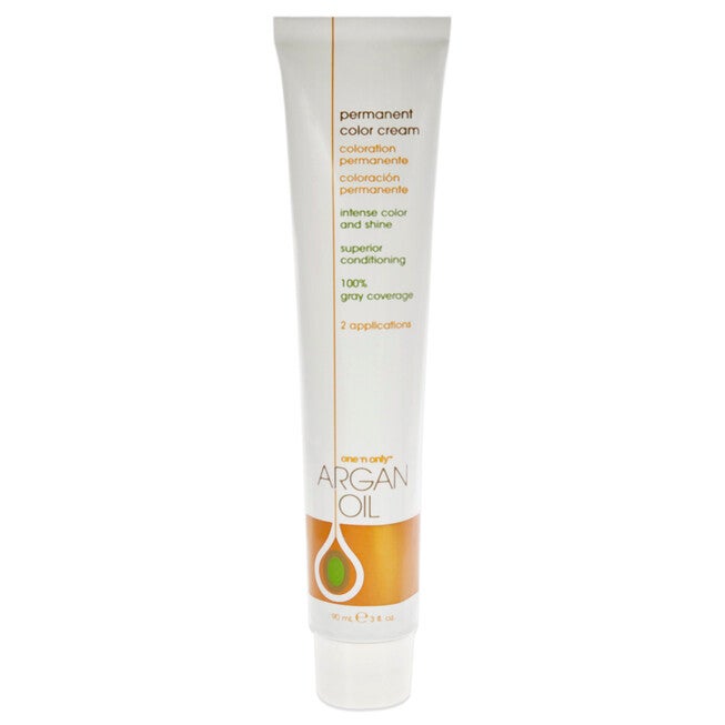 Argan Oil Permanent Color Cream - 5N Light Natural Brown by One n Only for Unisex - 3 oz Hair Color, , alternate image number null