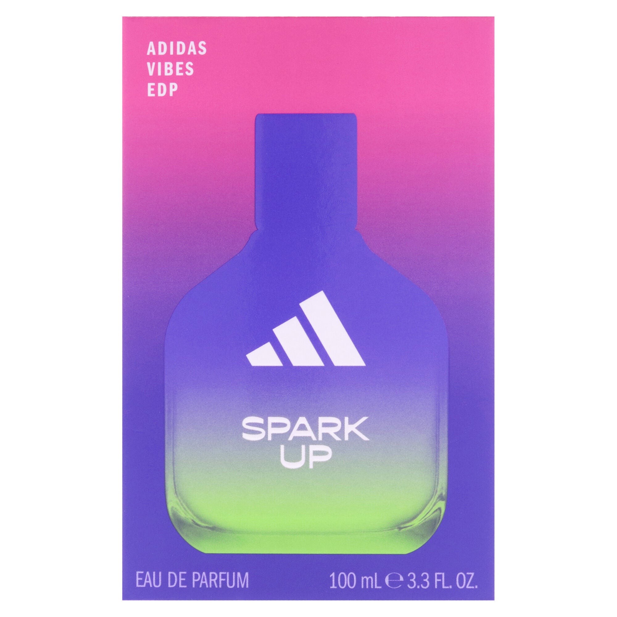 Adidas Vibes - Spark Up by Adidas for Unisex - 3.3 oz EDP Spray, Clear, alternate image number 4