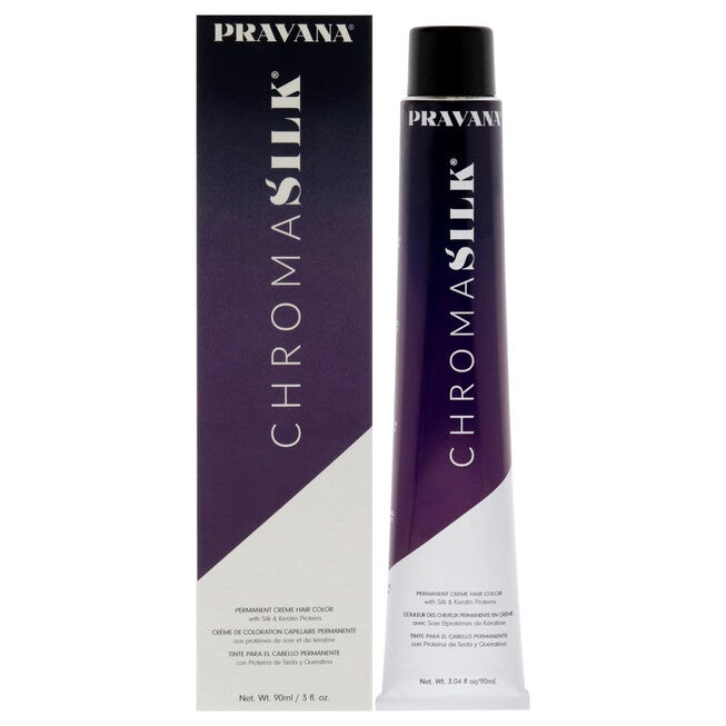 ChromaSilk Creme Hair Color - 10.13 Extra Light Ash Golden Blonde by Pravana for Unisex - 3 oz Hair Color, NA, hi-res image number null