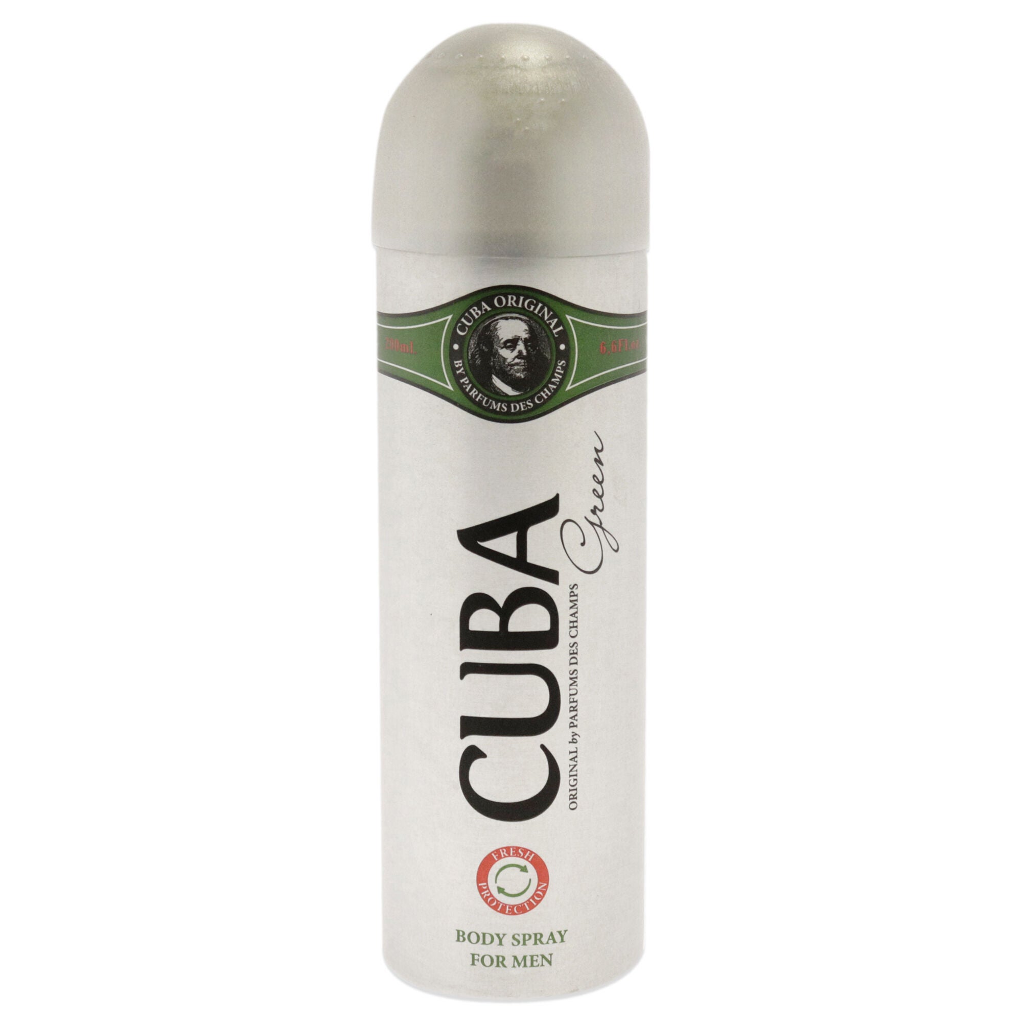 Cuba Green by Cuba for Men - 6.6 oz Body Spray, , alternate image number 4