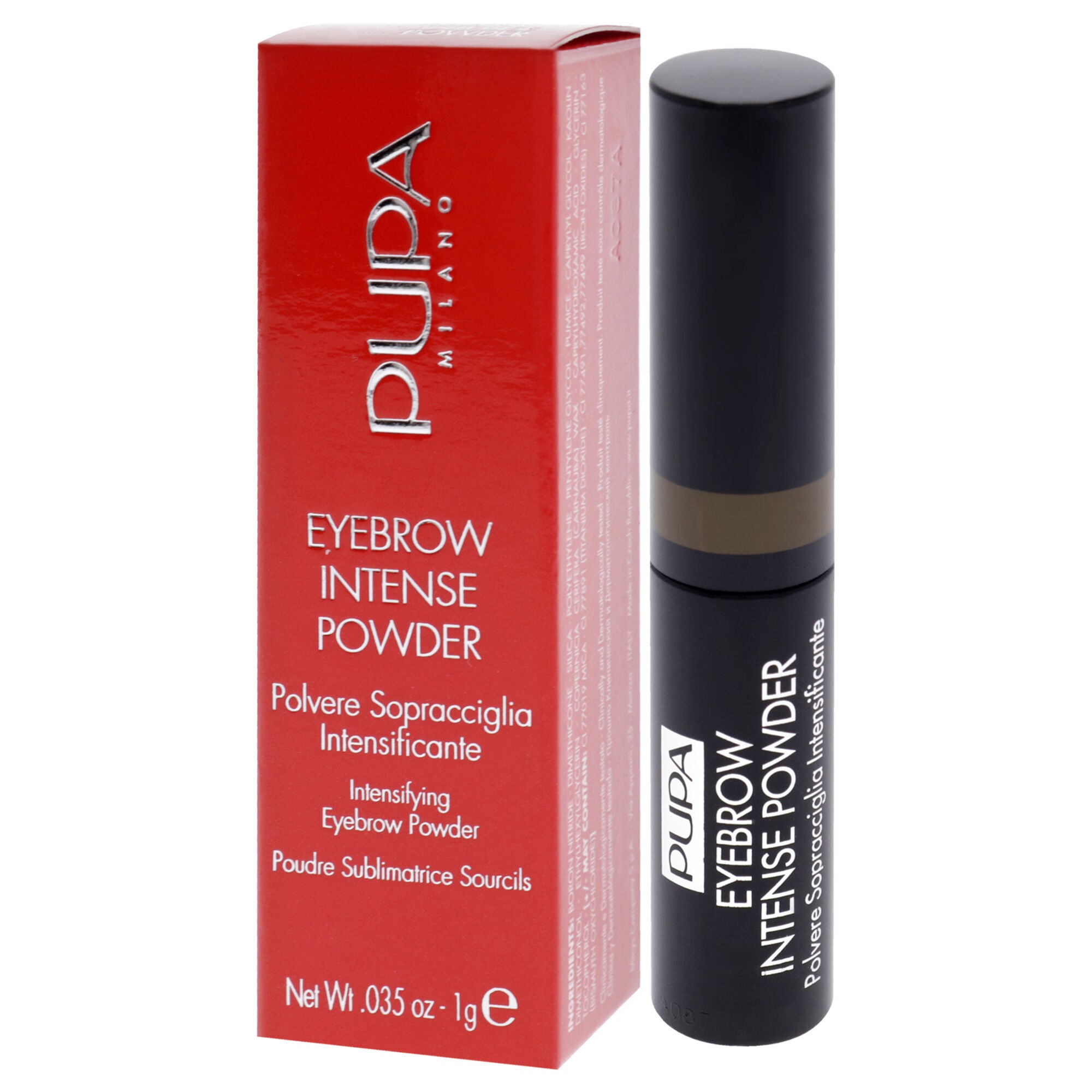 Eyebrow Intense Powder - 001 Blonde by Pupa Milano for Women - 0.035 oz Eyebrow, , alternate image number 7