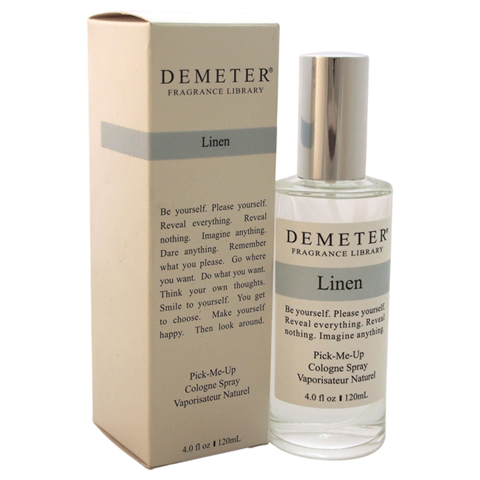 Linen by Demeter for Unisex - 4 oz Cologne Spray, , alternate image number 1