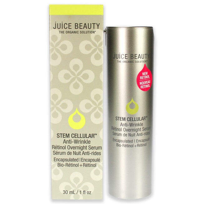 Stem Cellular Anti-Wrinkle Retinol Overnight Serum by Juice Beauty for Women - 1 oz Serum, NA, hi-res image number null