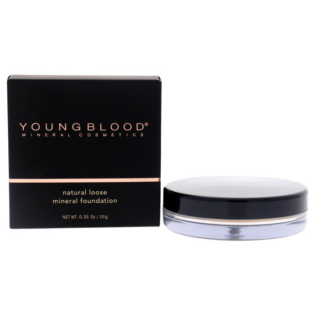 Natural Loose Mineral Foundation - Barely Beige by Youngblood for Women - 0.35 oz Foundation, , alternate image number 5
