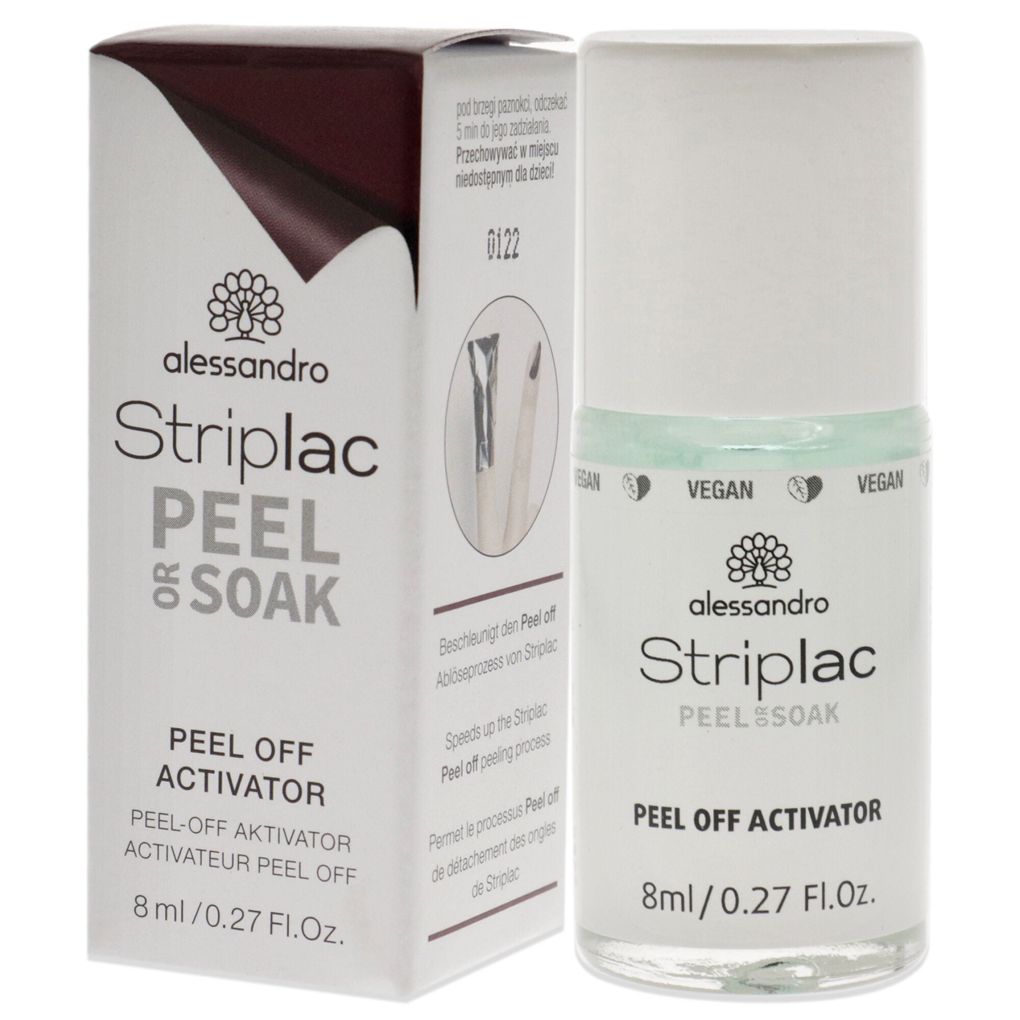 Striplac Peel or Soak - Peel Off Activator by Alessandro for Women 0.27 oz Nail Polish, See Description, alternate image number 3