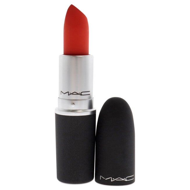 Powder Kiss Lipstick - 303 Style Shocked by MAC for Women - 0.1 oz Lipstick, NA, alternate image number null