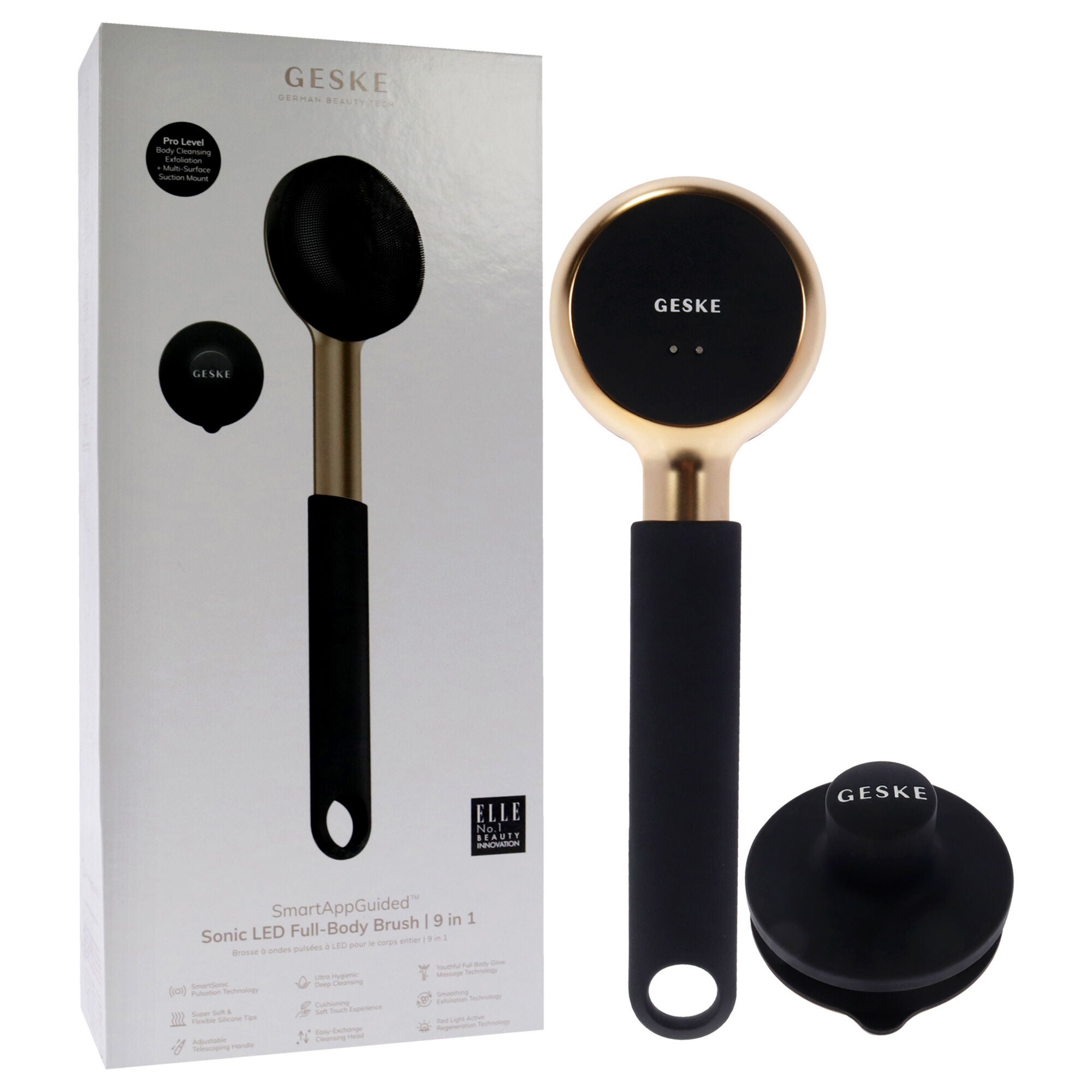 Sonic LED Full-Body Brush 9 in 1 - Gray by Geske for Women - 1 Pc Brush, , alternate image number 6