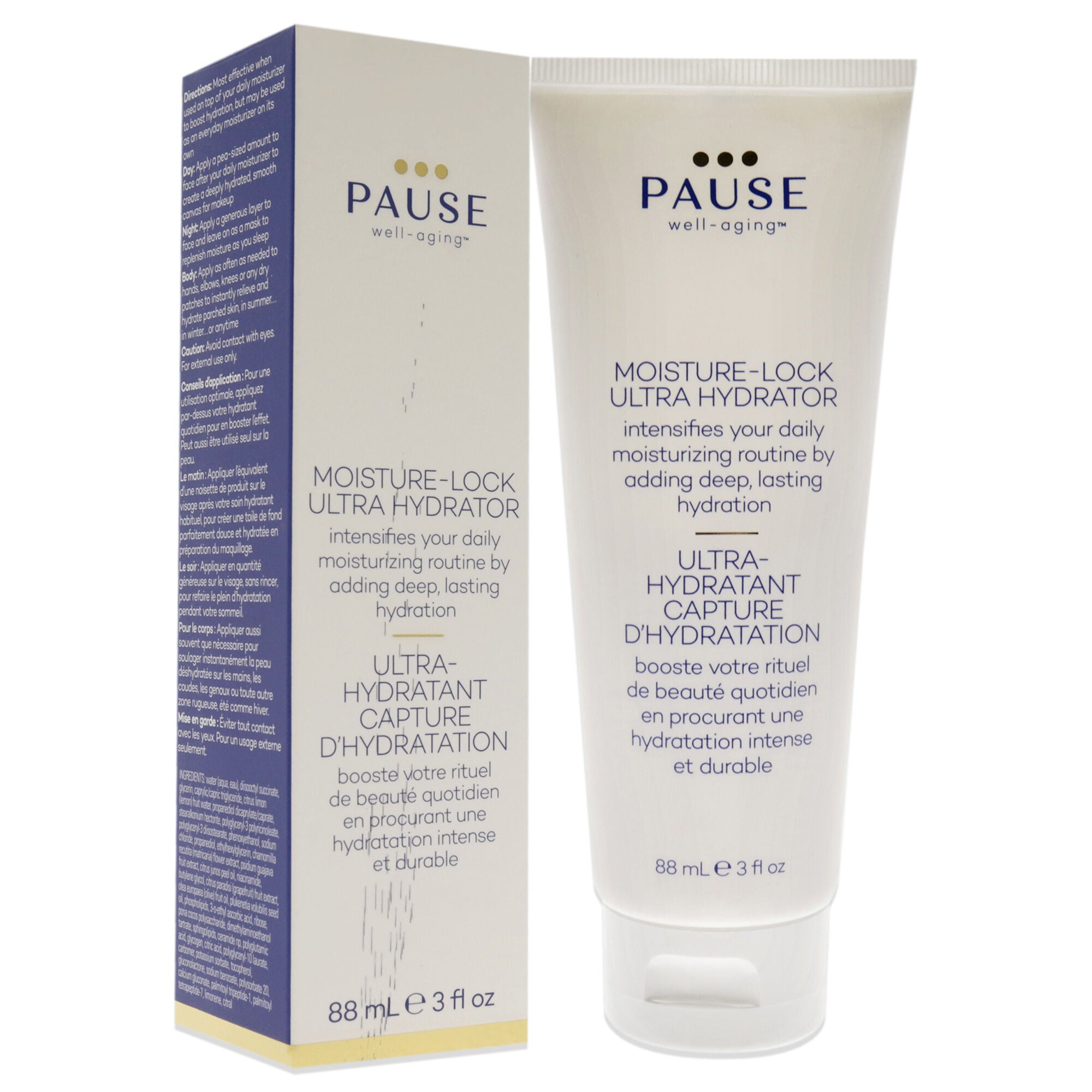 Moisture-Lock Ultra Hydrator by Pause Well-Aging for Unisex - 3 oz Moisturizer, See Description, alternate image number 2