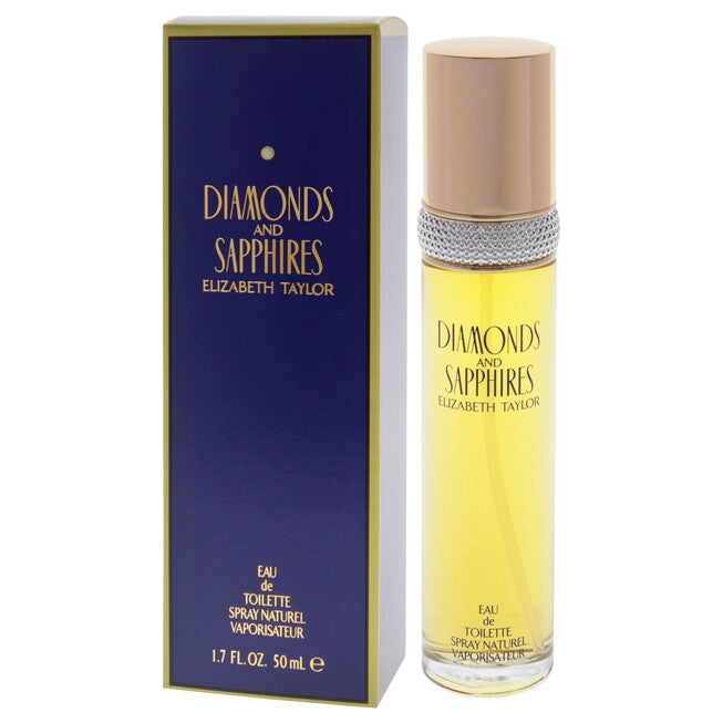 Diamonds and Sapphires by Elizabeth Taylor for Women - 1.7 oz EDT Spray, NA, alternate image number null