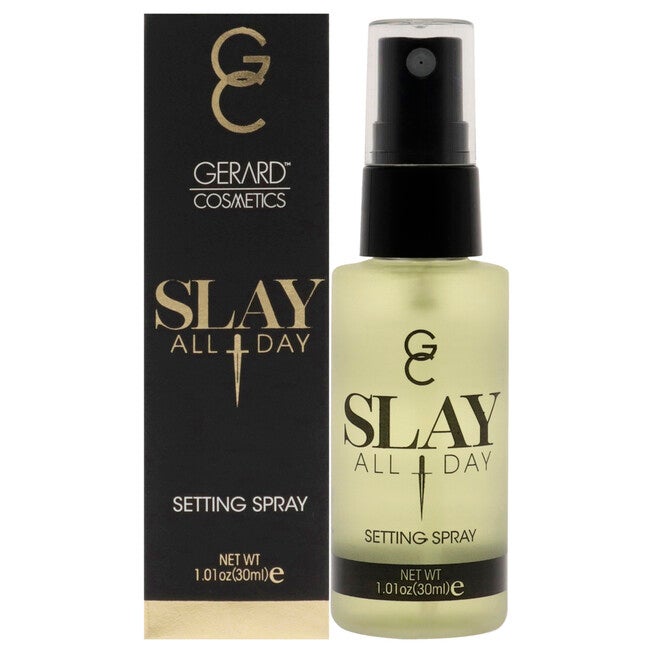 Slay All Day Setting Spray Mini - Lemongrass by Gerard Cosmetic for Women - 1.01 oz Setting Spray, See Description, hi-res image number 0