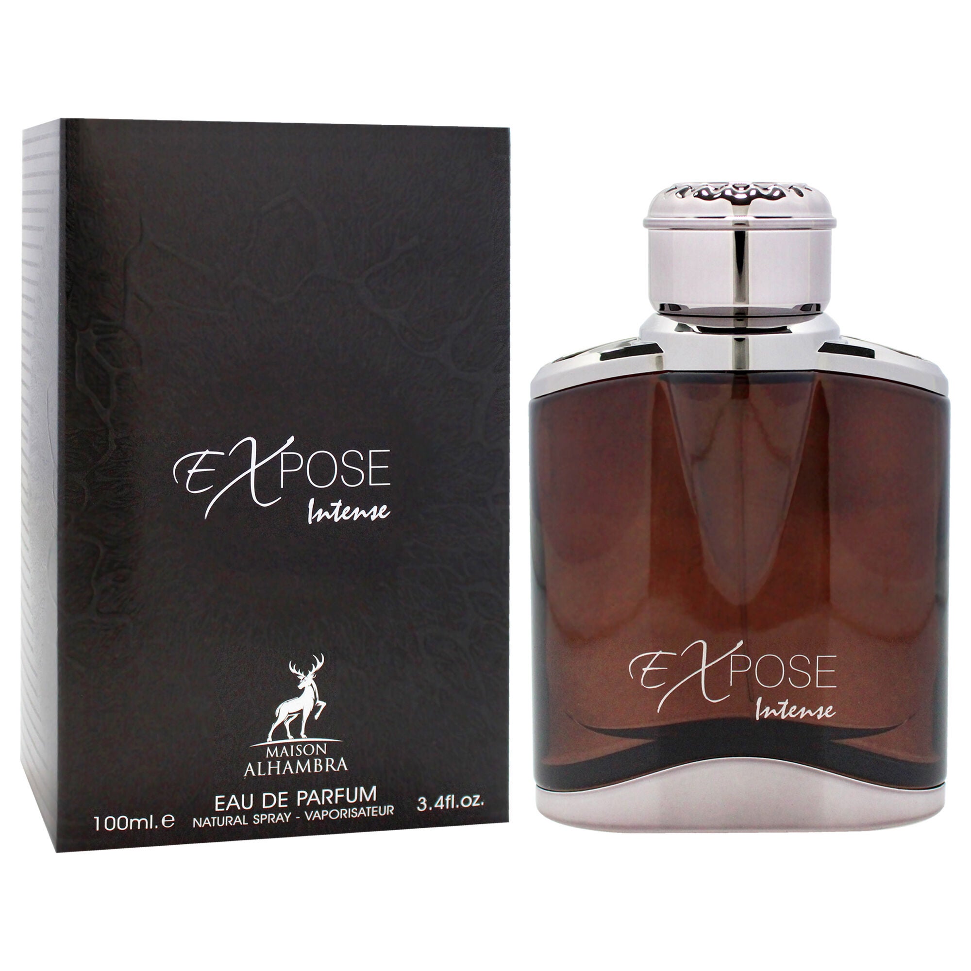 Expose Intense by Maison Alhambra for Men - 3.4 oz EDP Spray, See Description, alternate image number 2