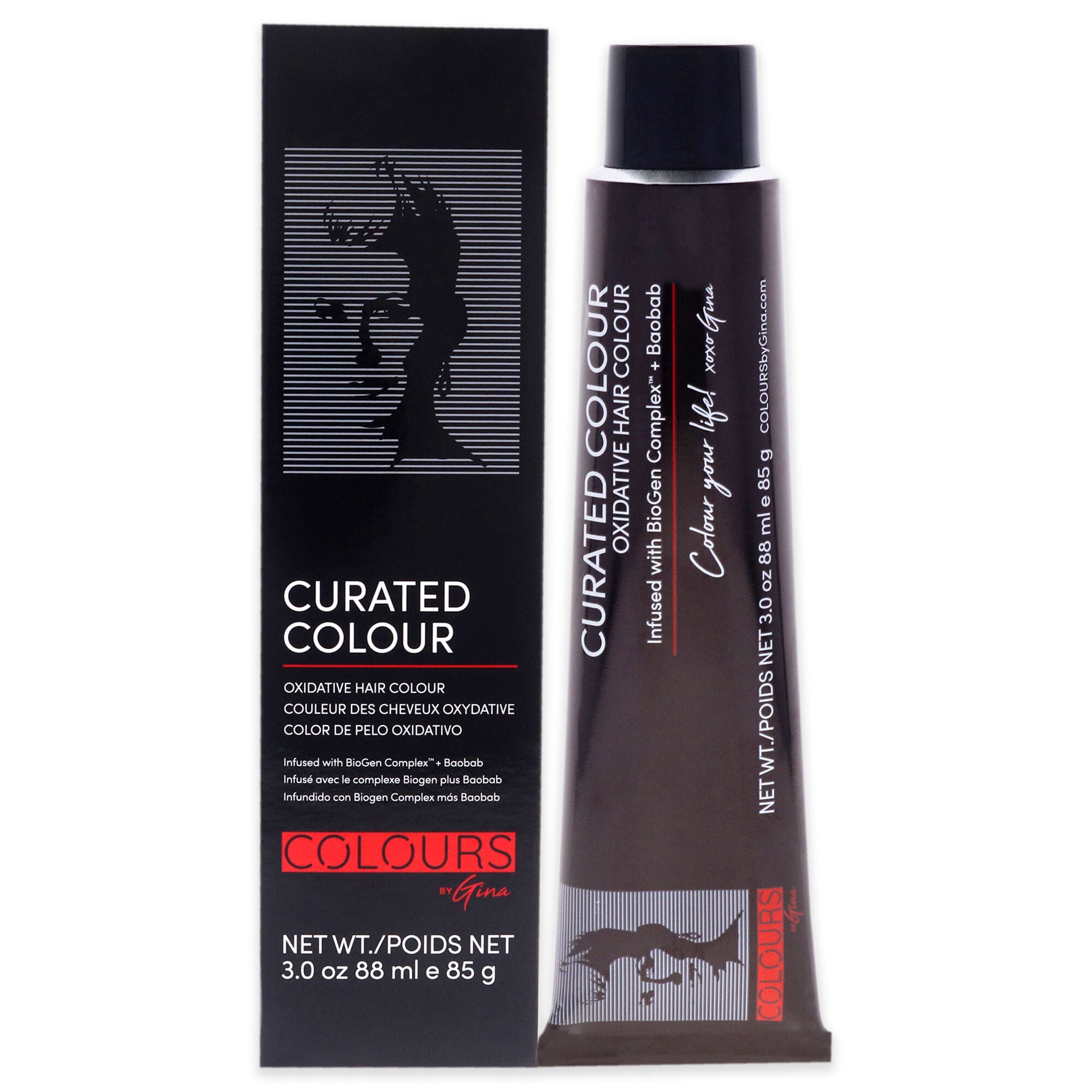Curated Colour - 7.0-7N Natural Blonde by Colours By Gina for Unisex - 3 oz Hair Color, See Description, hi-res image number 0