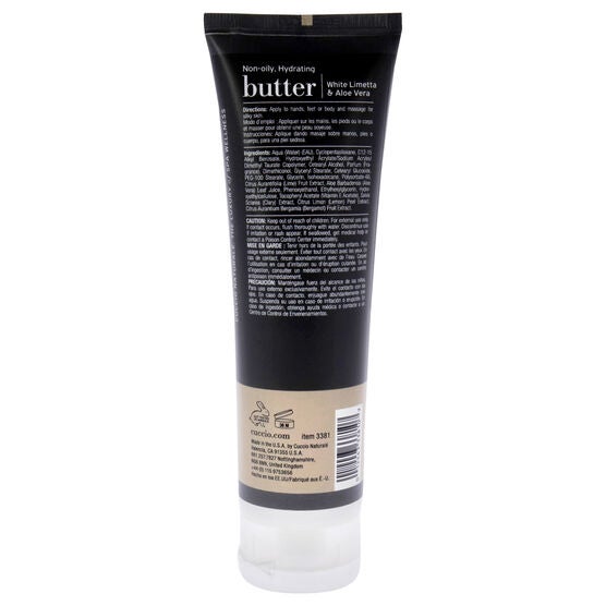 Butter White Limetta and Aloe Vera by Cuccio Naturale for Unisex - 4 oz Body Cream, , alternate image number null