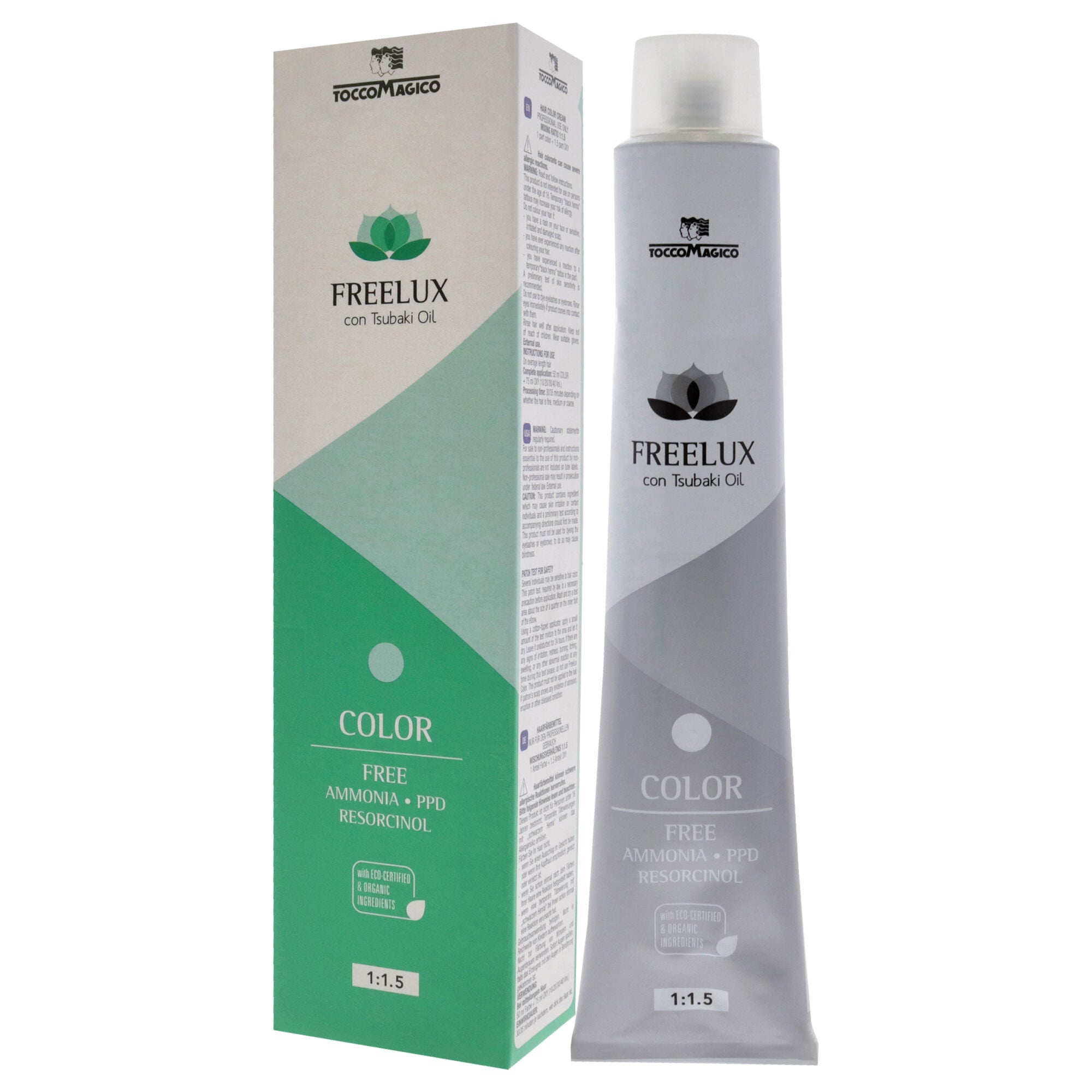 Freelux Permanet Hair Color - 6.04 Tabacco by Tocco Magico for Unisex - 3.38 oz Hair Color, See Description, alternate image number 3