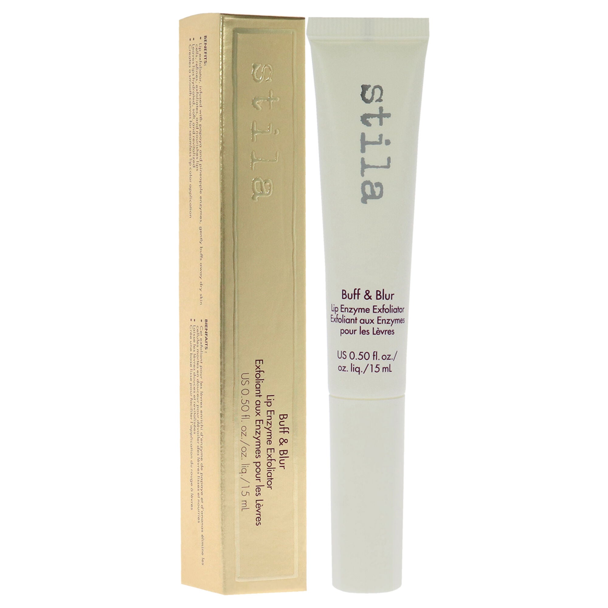 Buff and Blur Lip Enzyme Exfoliator by Stila for Women - 0.5 oz Exfoliator, , alternate image number 6