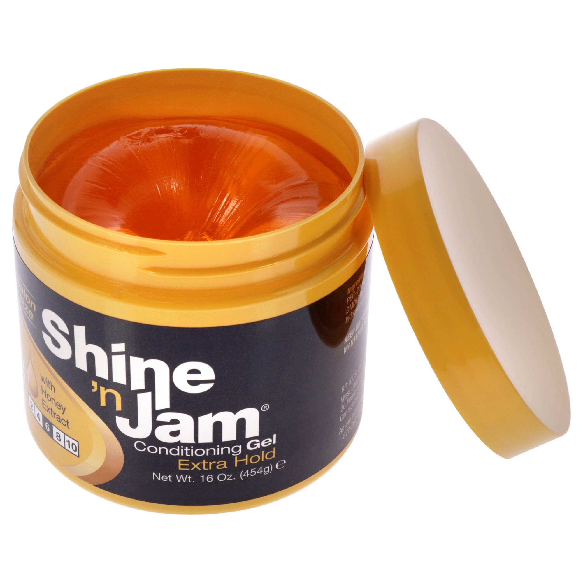 Shine-n-Jam Conditioning Gel Extra Hold by Ampro for Women - 16 oz Gel, See Description, alternate image number 1