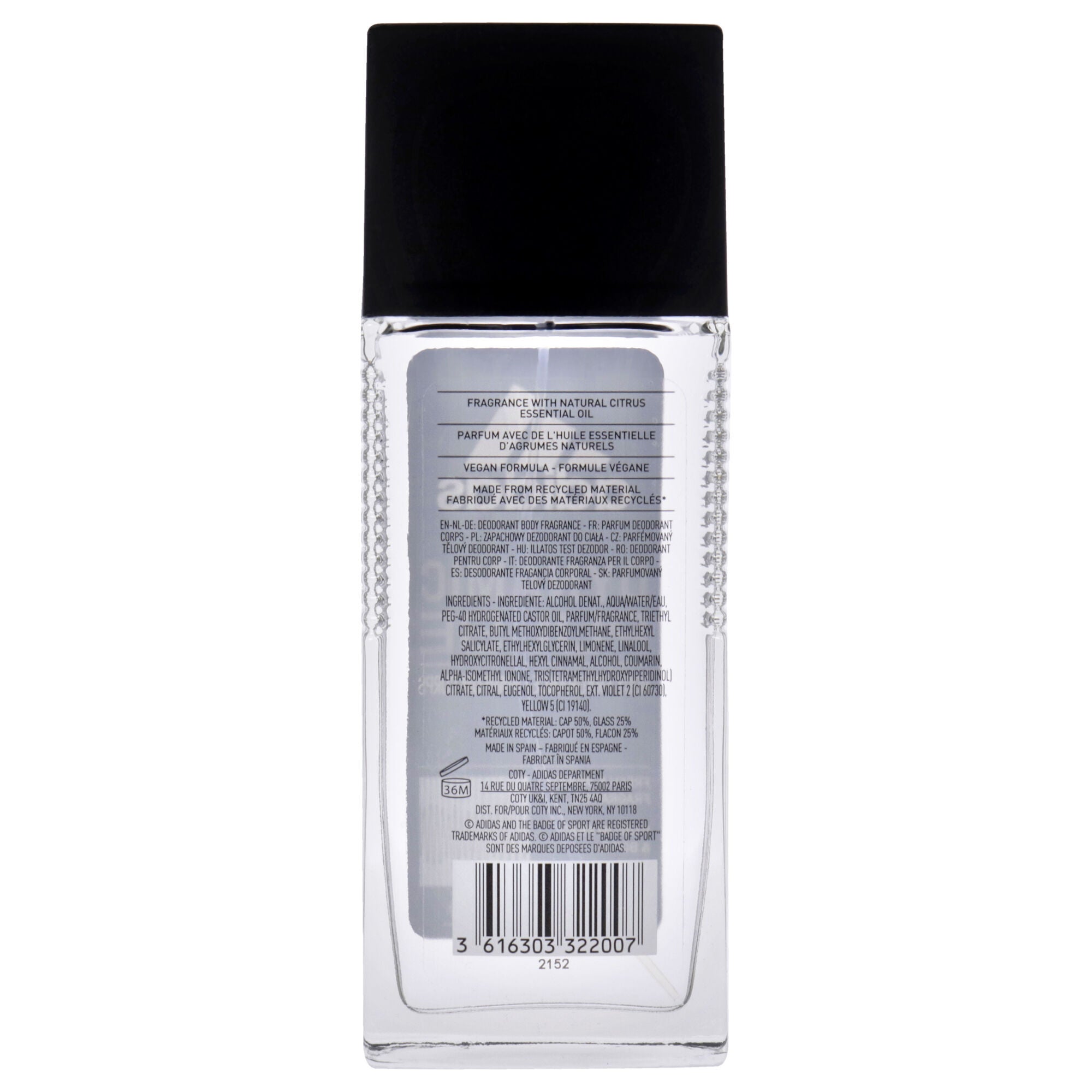 Adidas Dynamic Pulse by Adidas for Men - 2.5 oz Fragrance Mist, See Description, alternate image number 1