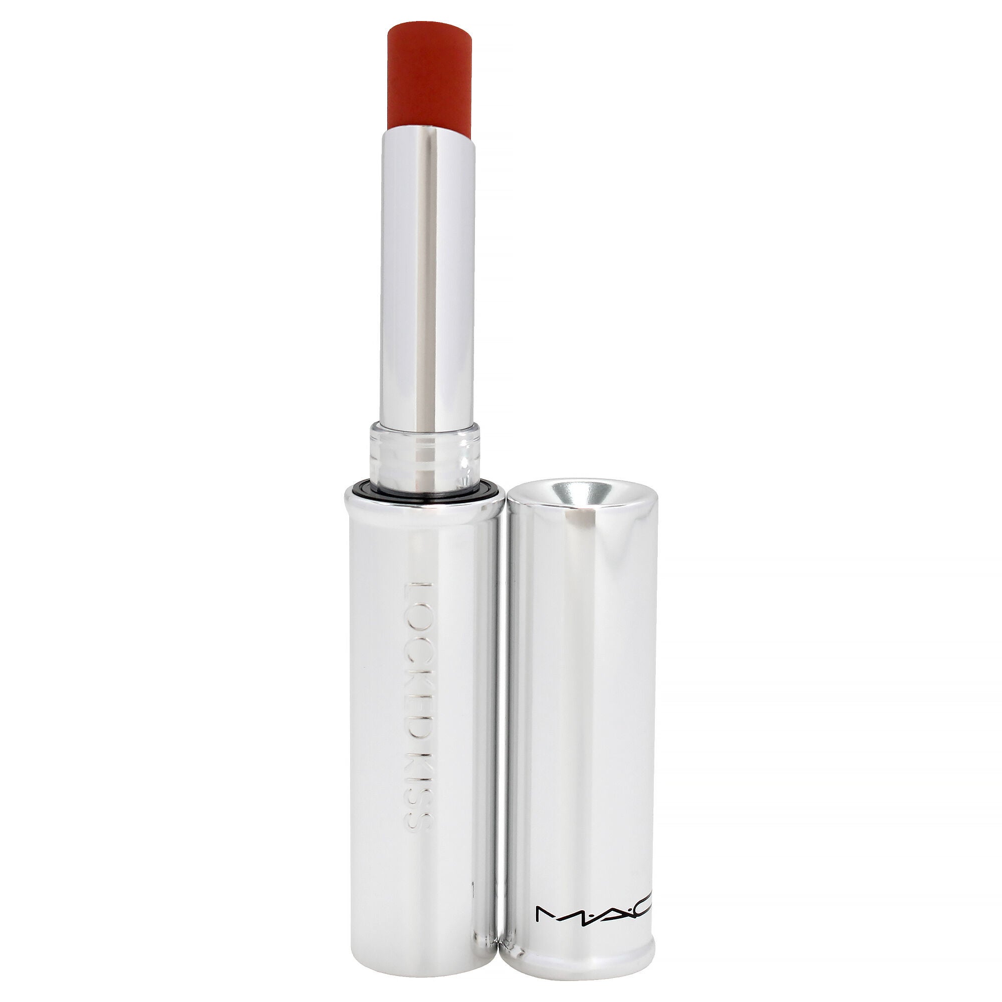 Locked Kiss 24 Hr Lipstick - 60 Mult it Over and Over by MAC for Women - 0.06 oz Lipstick, Red, alternate image number 4