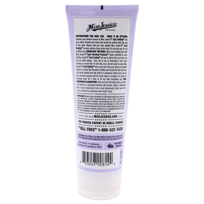 Curly Pudding by Miss Jessies for Unisex - 8.5 oz Cream, See Description, alternate image number 2