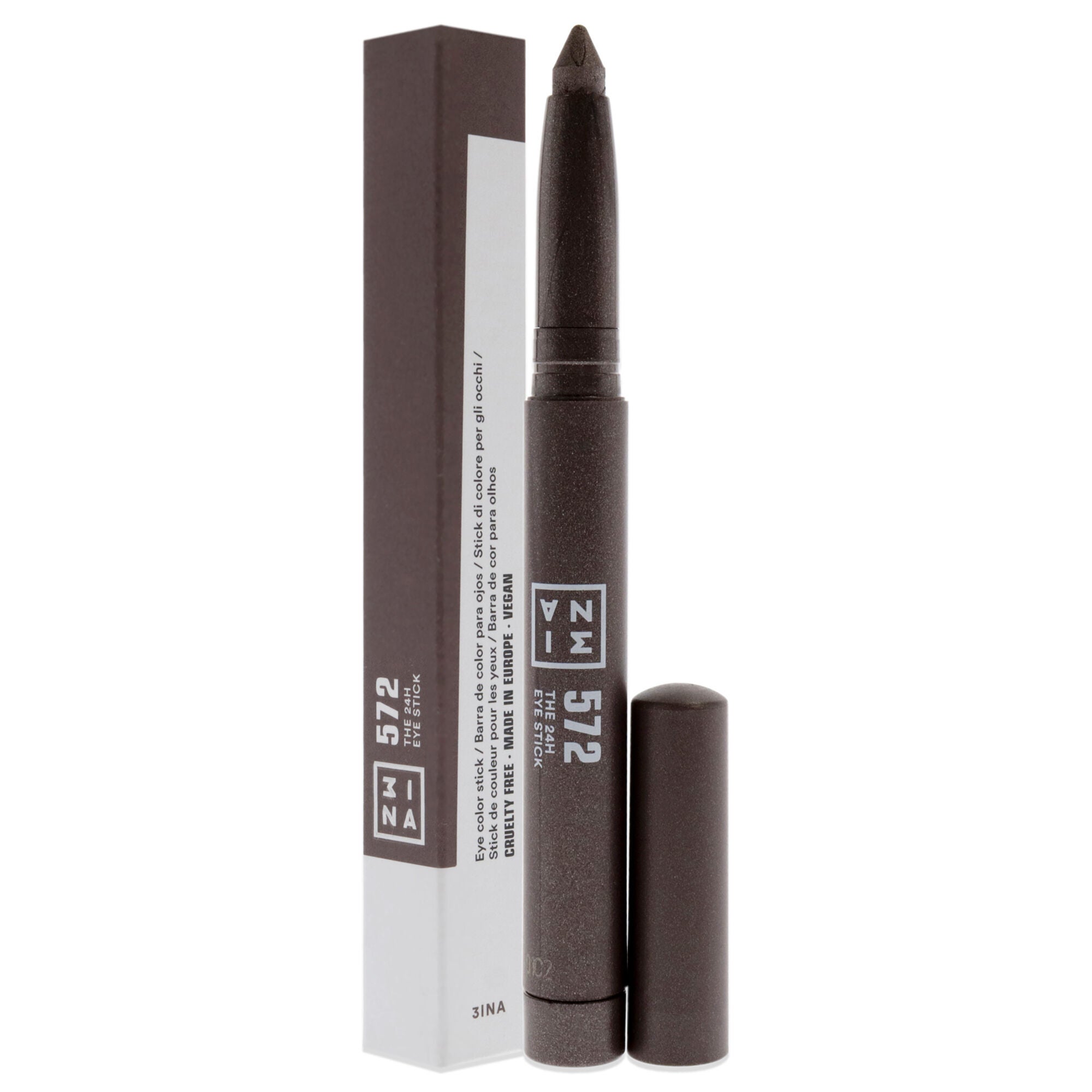The 24H Eye Stick - 572 Cool brown by 3INA for Women - 0.049 oz Eye Shadow, See Description, alternate image number 3