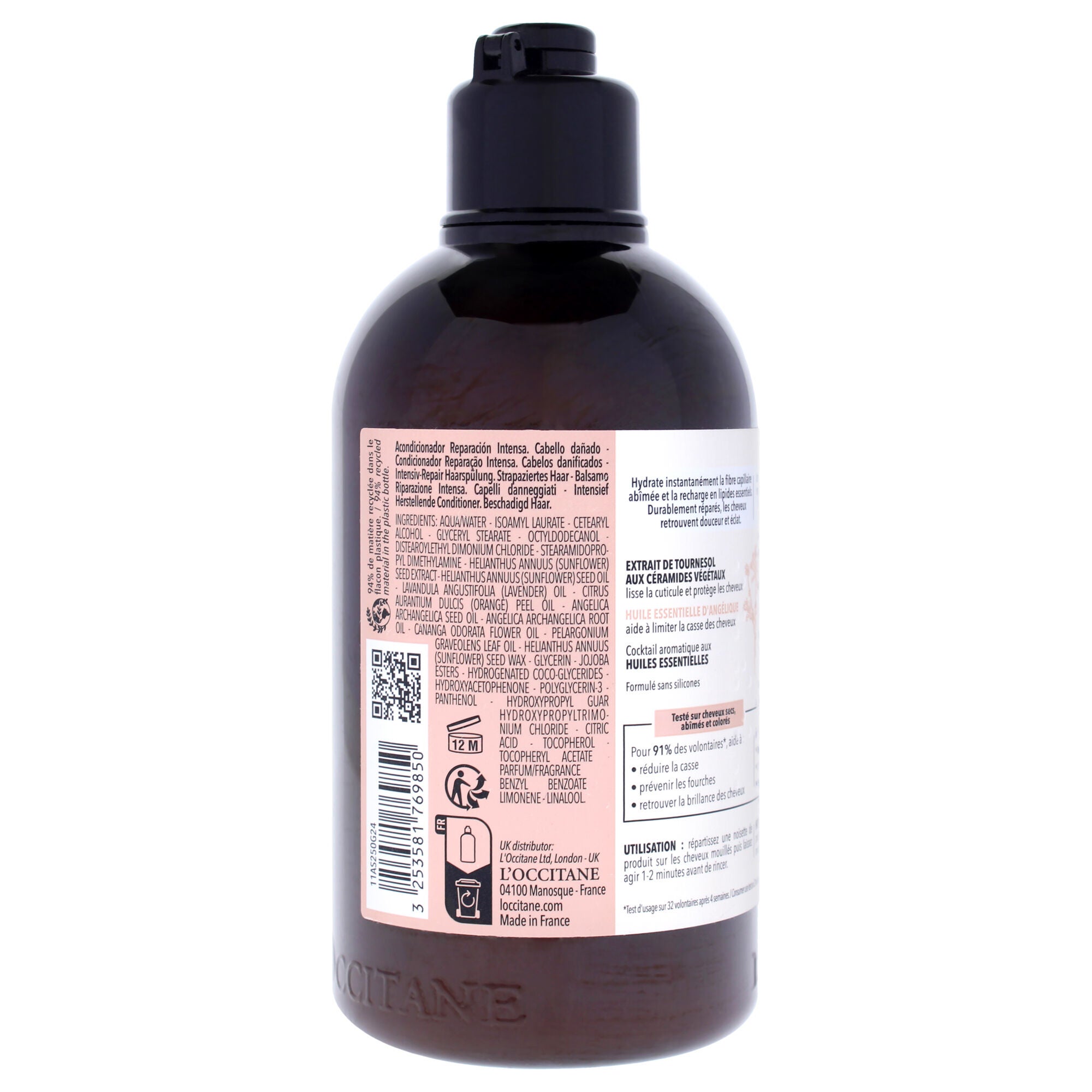 Aromachologie Intensive Repair Conditioner by LOccitane for Unisex - 8.4 oz Conditioner, See Description, alternate image number 2