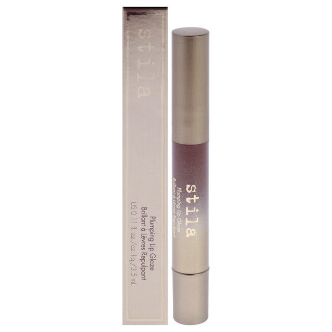 Plumping Lip Glaze - Brown Sugar by Stila for Women - 0.11 oz Lip Gloss, NA, hi-res image number null