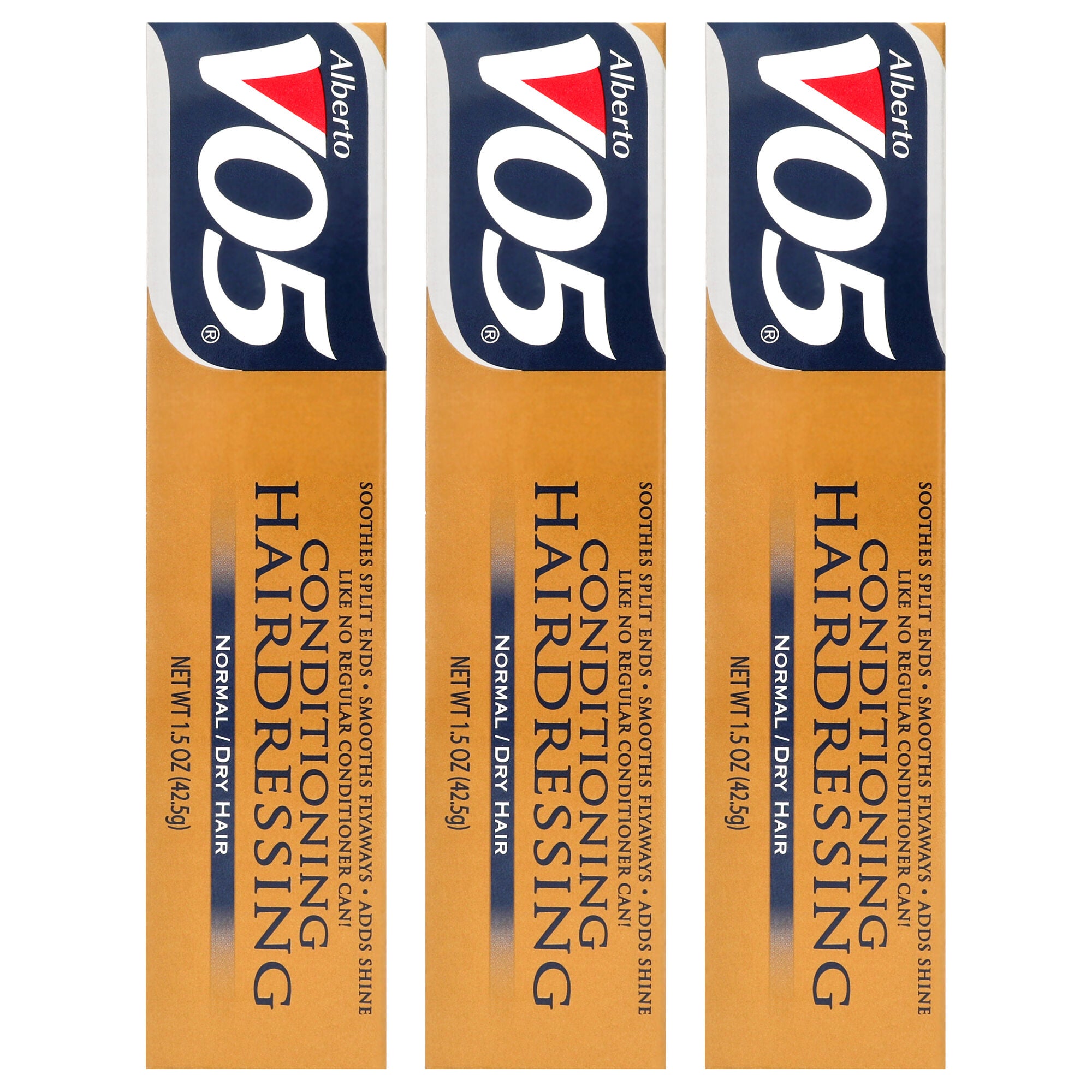 Conditioning Hairdressing - Normal to Dry Hair by Alberto VO5 for Unisex - 1.5 oz Conditioner - Pack of 3, White, alternate image number 5