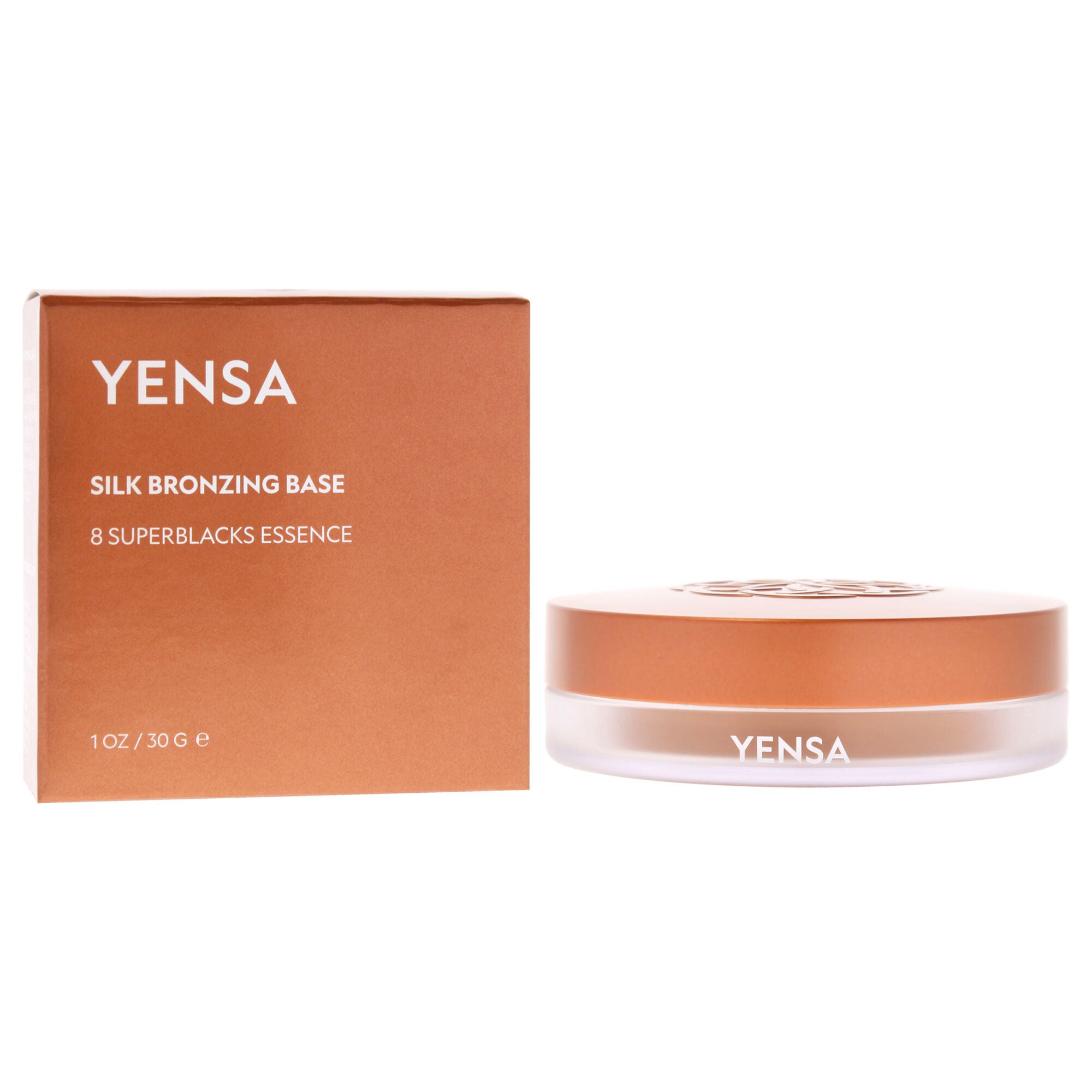 Silk Bronzing Base - Sunlit Glow by Yensa for Women - 1 oz Bronzer, Brown, alternate image number 2