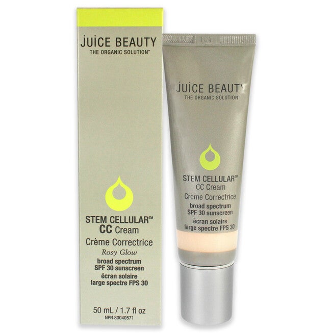 Stem Cellular CC Cream SPF 30 - Rosy Glow by Juice Beauty for Women - 1.7 oz Makeup, NA, hi-res image number null