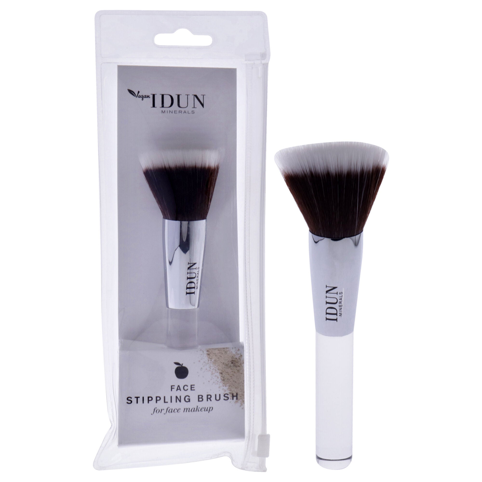 Stippling Brush - 011 by Idun Minerals for Women - 1 Pc Brush, See Description, hi-res image number 0