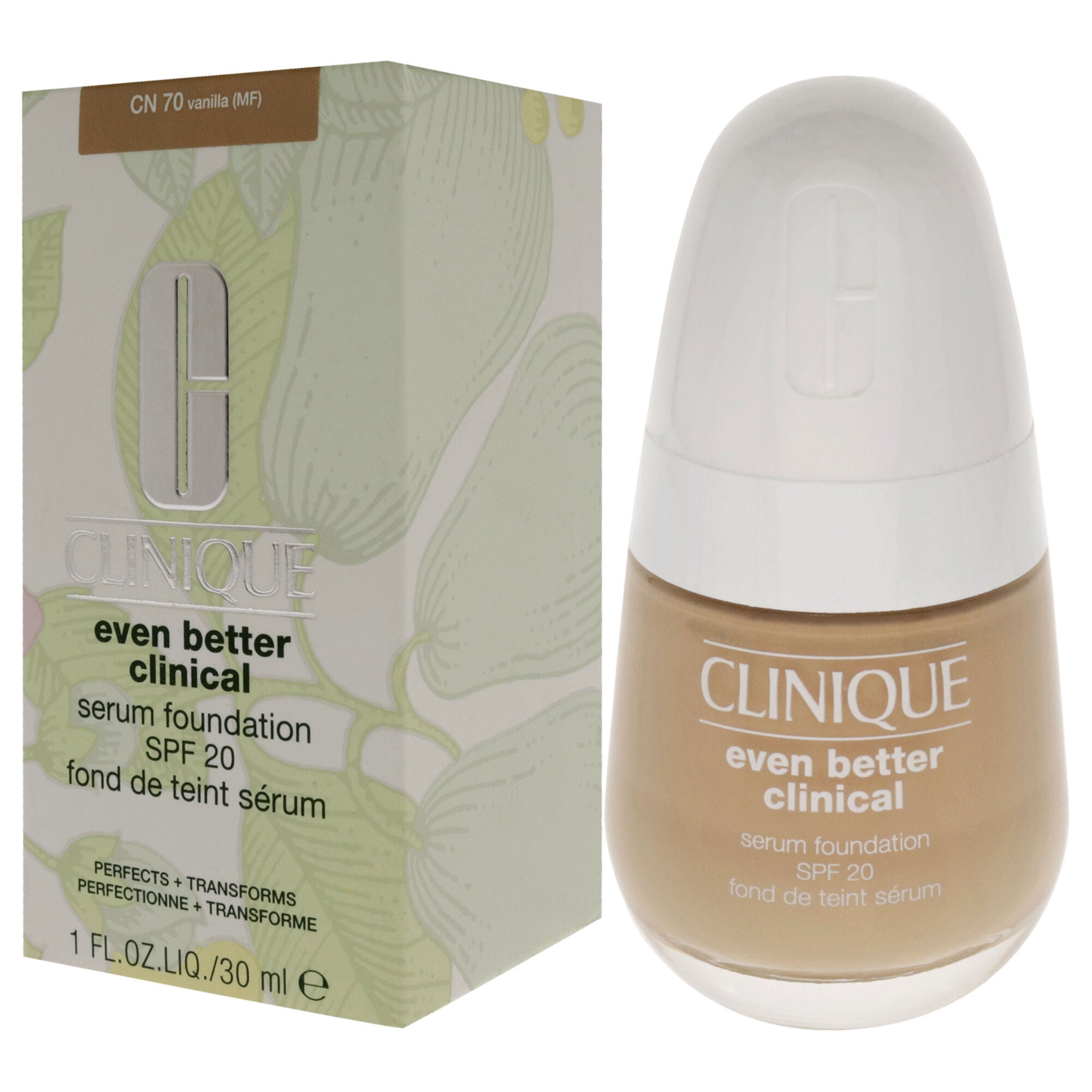 Even Better Clinical Serum Foundation SPF 20 - CN 70 Vanilla by Clinique for Women - 1 oz Foundation, , alternate image number 7