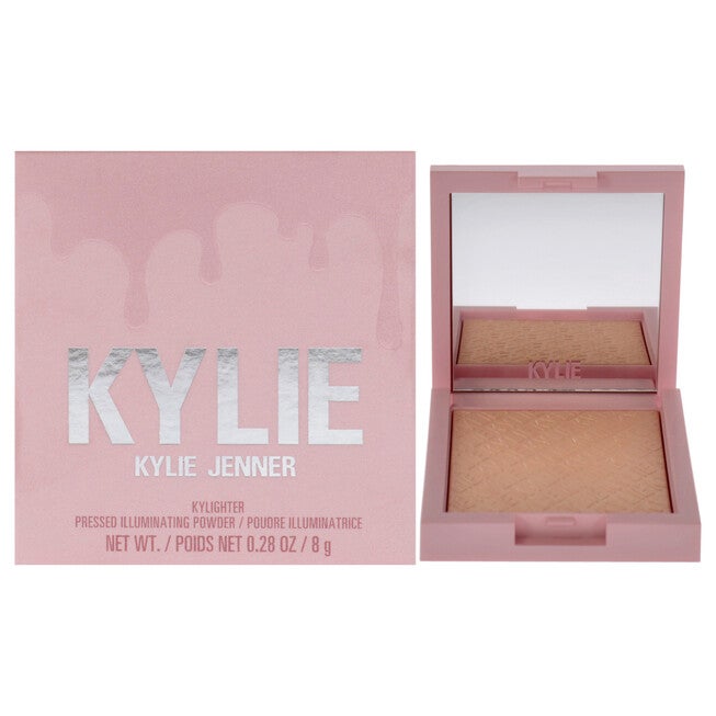 Kylighter Pressed Illuminating Powder - 060 Queen Drip by Kylie Cosmetics for Women - 0.28 oz Highlighter, See Description, hi-res image number 0