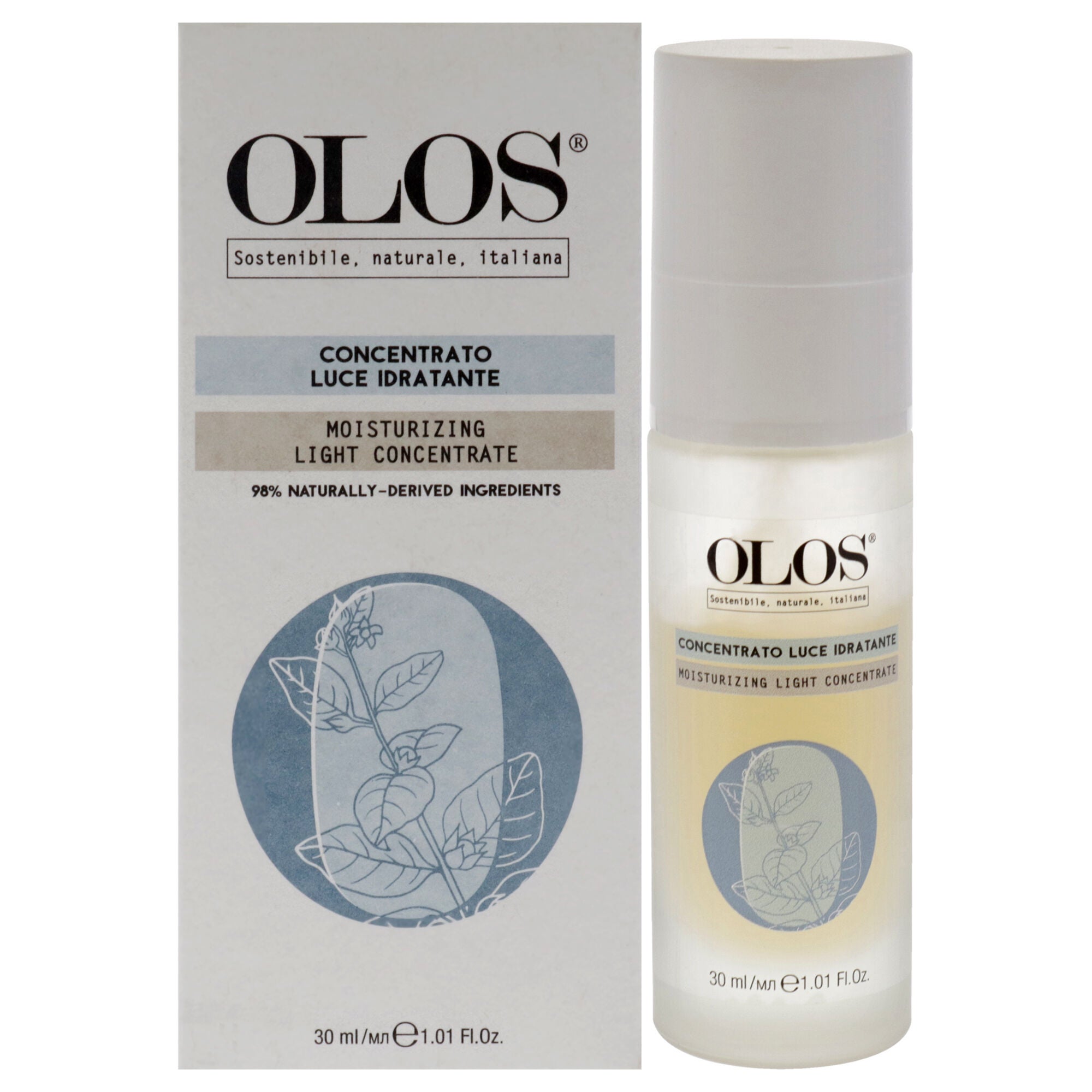 Moisturizing Light Concentrate Serum by Olos for Unisex - 1.01 oz Serum, See Description, hi-res image number 0