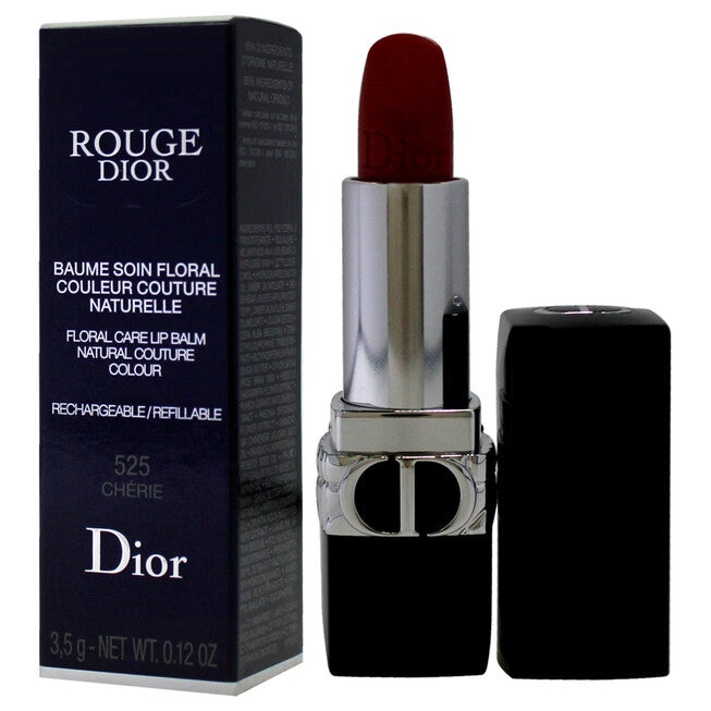Rouge Dior Floral Care Lip Balm Satin - 525 Cherie by Christian Dior for Women - 0.12 oz Lip Balm (Refillable), NA, alternate image number null