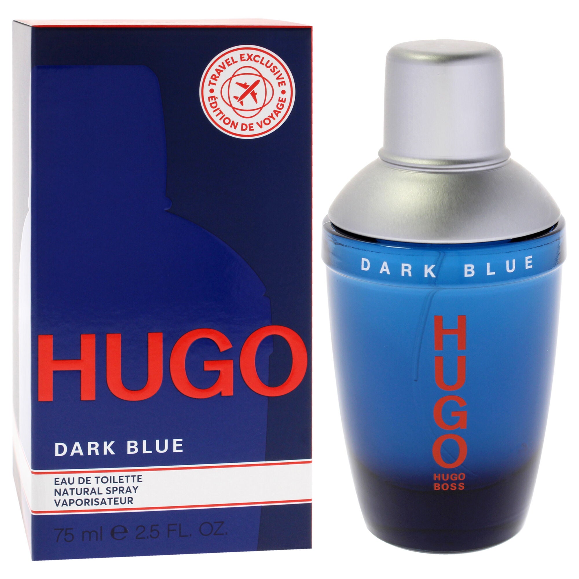 Hugo Dark Blue by Hugo Boss for Men - 2.5 oz EDT Spray, See Description, alternate image number 4