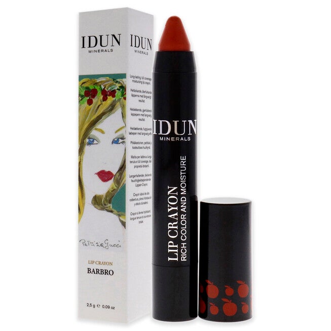 Lip Crayon - 403 Barbro by Idun Minerals for Women - 0.09 oz Lipstick, NA, alternate image number null