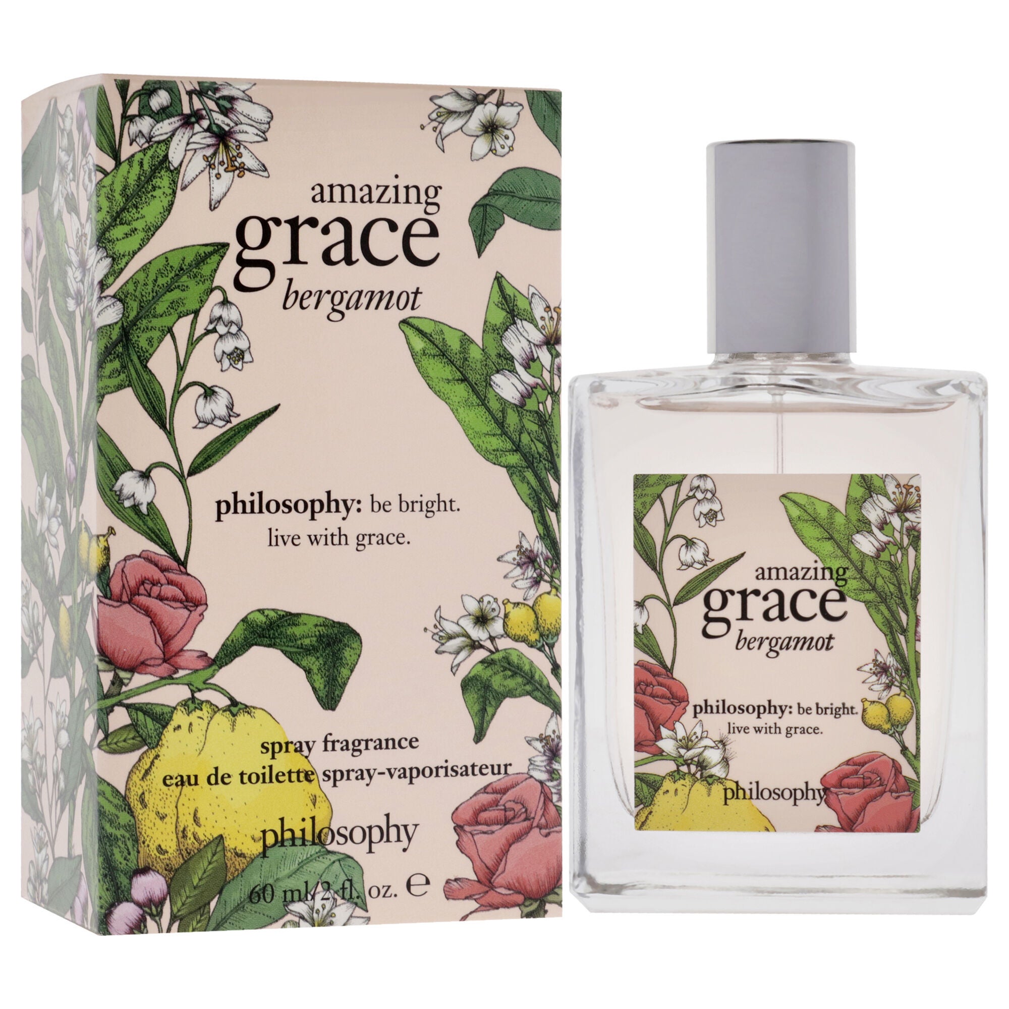 Amazing Grace Bergamot by Philosophy for Women - 2 oz EDT Spray, See Description, alternate image number 2