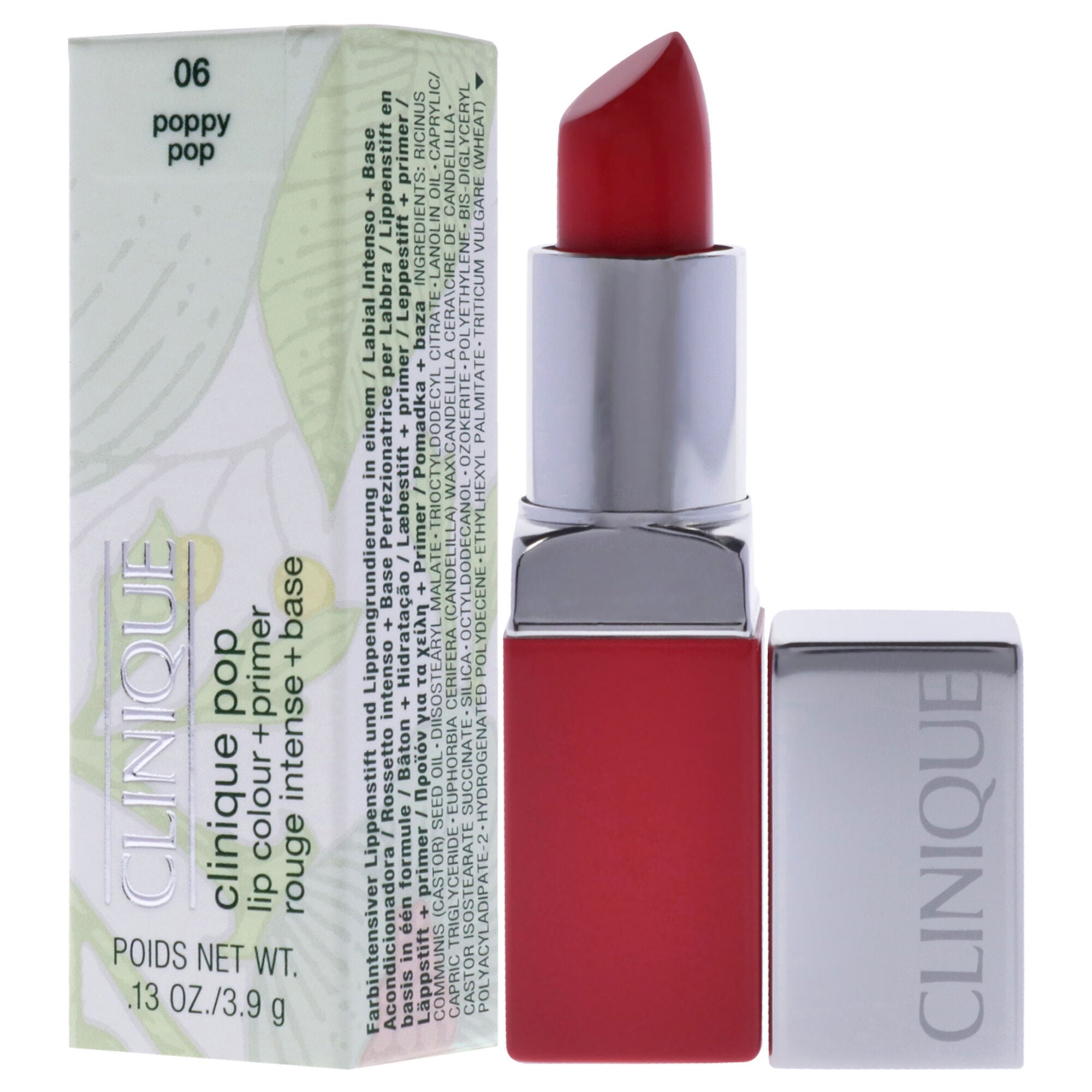 Clinique Pop Lip Colour Plus Primer - 06 Poppy Pop by Clinique for Women - 0.13 oz Lipstick, , alternate image number 7