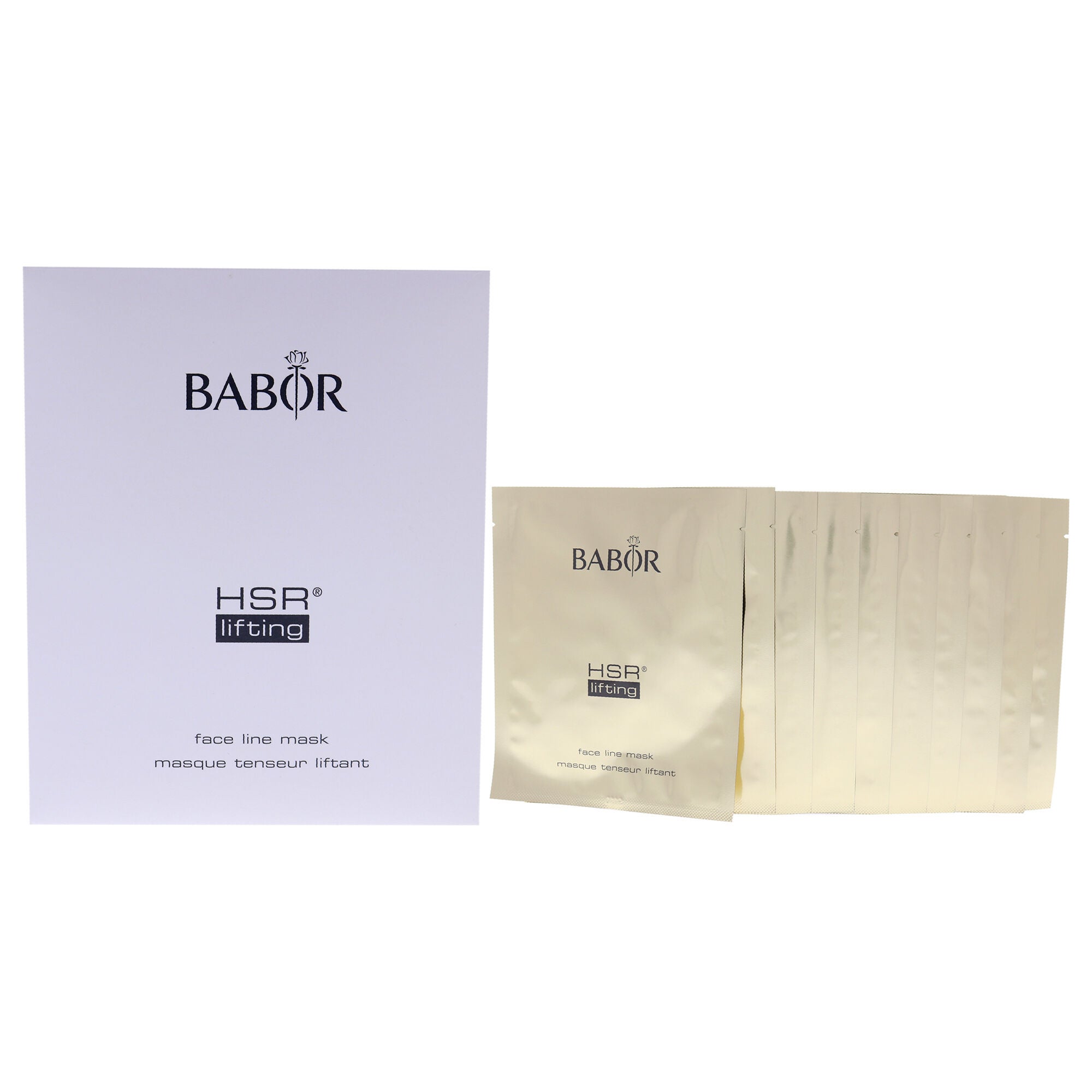 HSR Lifting Face Line Mask by Babor for Women - 10 Pc Mask, See Description, hi-res image number 0