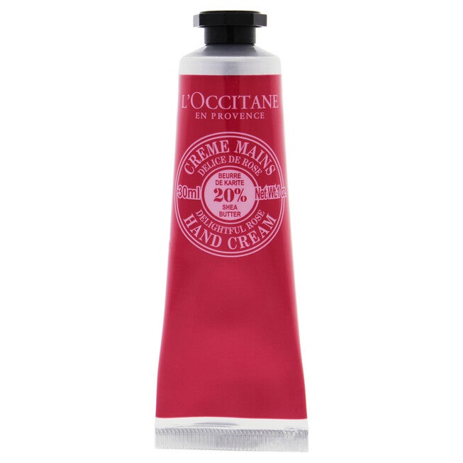 Shea Butter Delightful Rose Hand Cream by LOccitane for Unisex - 1 oz Hand Cream, NA, hi-res image number null