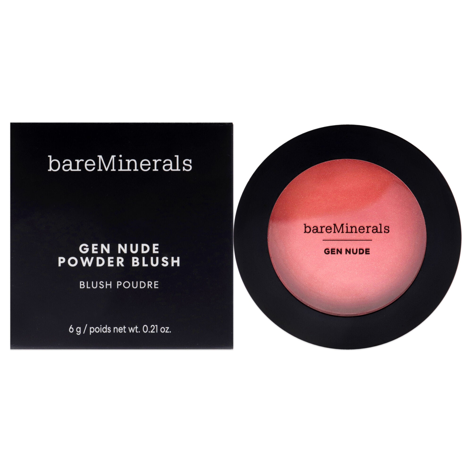 Gen Nude Powder Blush - Peachy Keen by bareMinerals for Women - 0.21 oz Blush, , alternate image number 5