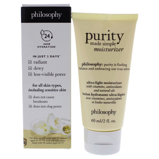 Purity Made Simple Moisturizer by Philosophy for Unisex - 2 oz Moisturizer, , alternate image number 5
