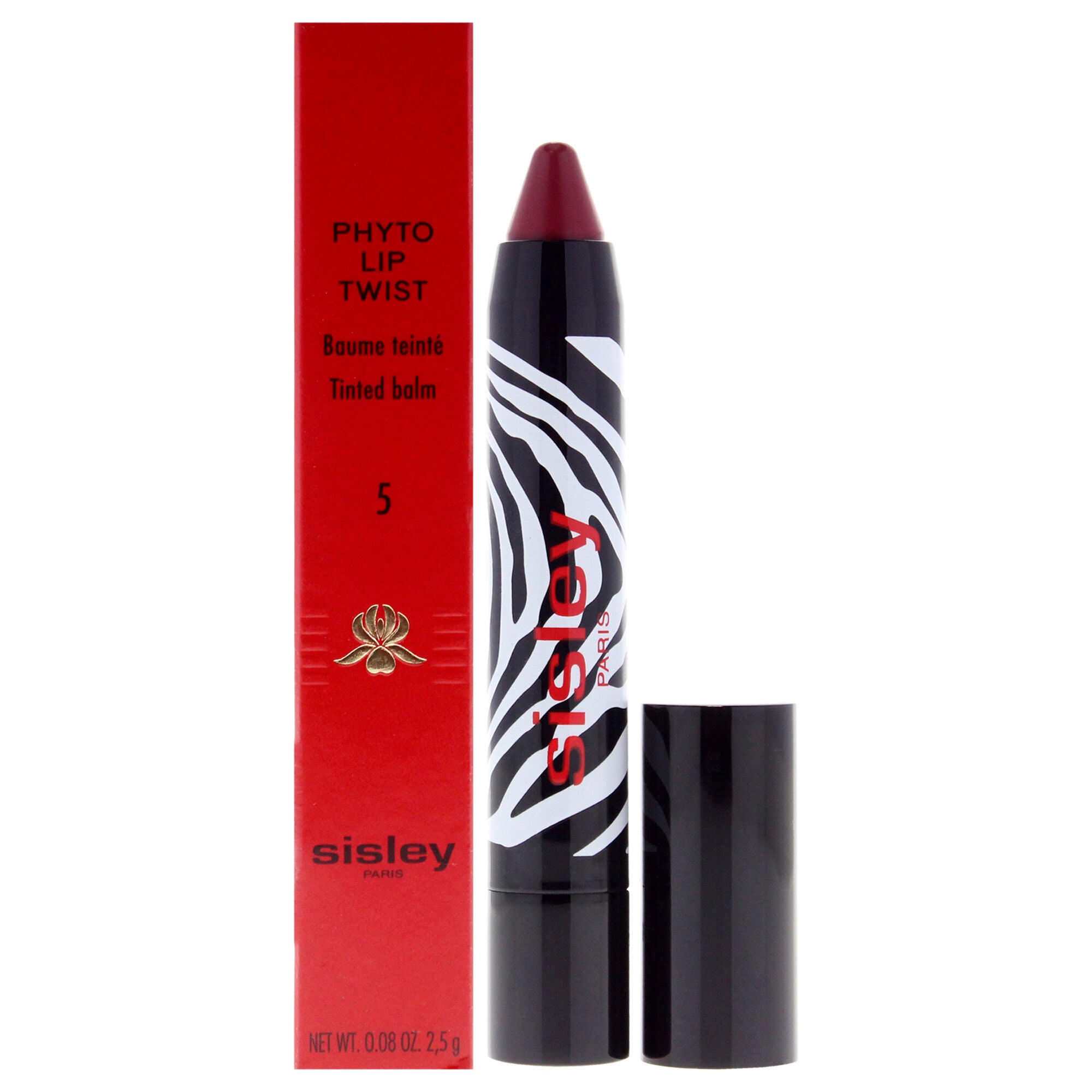 Phyto-Lip Twist - 5 Berry by Sisley for Women - 0.08 oz Lipstick, See Description, hi-res image number 0