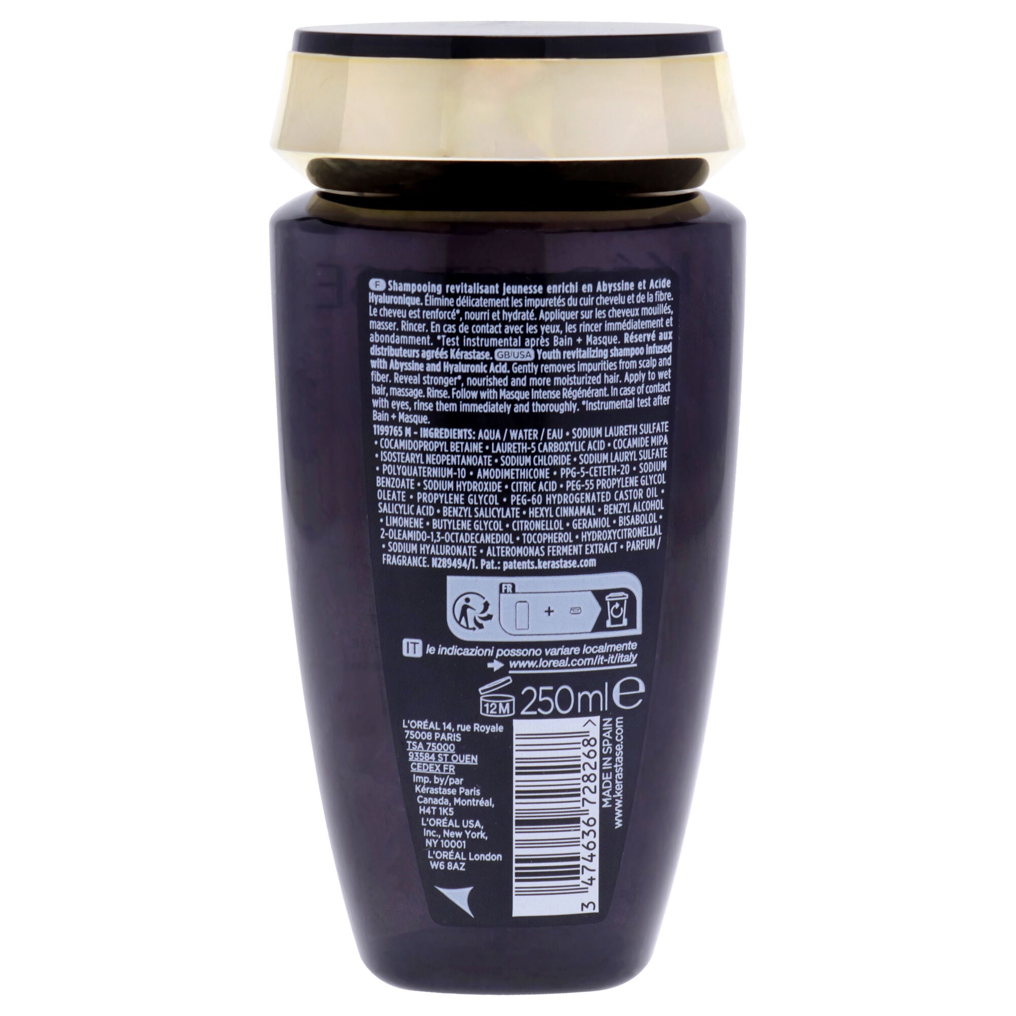 Chronologiste Bain Regenerant Shampoo by Kerastase for Unisex - 8.5 oz Shampoo, See Description, alternate image number 1