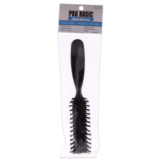Pro Basic 7 Row Brush by Marianna for Unisex - 1 Pc Hair Brush, NA, hi-res image number null